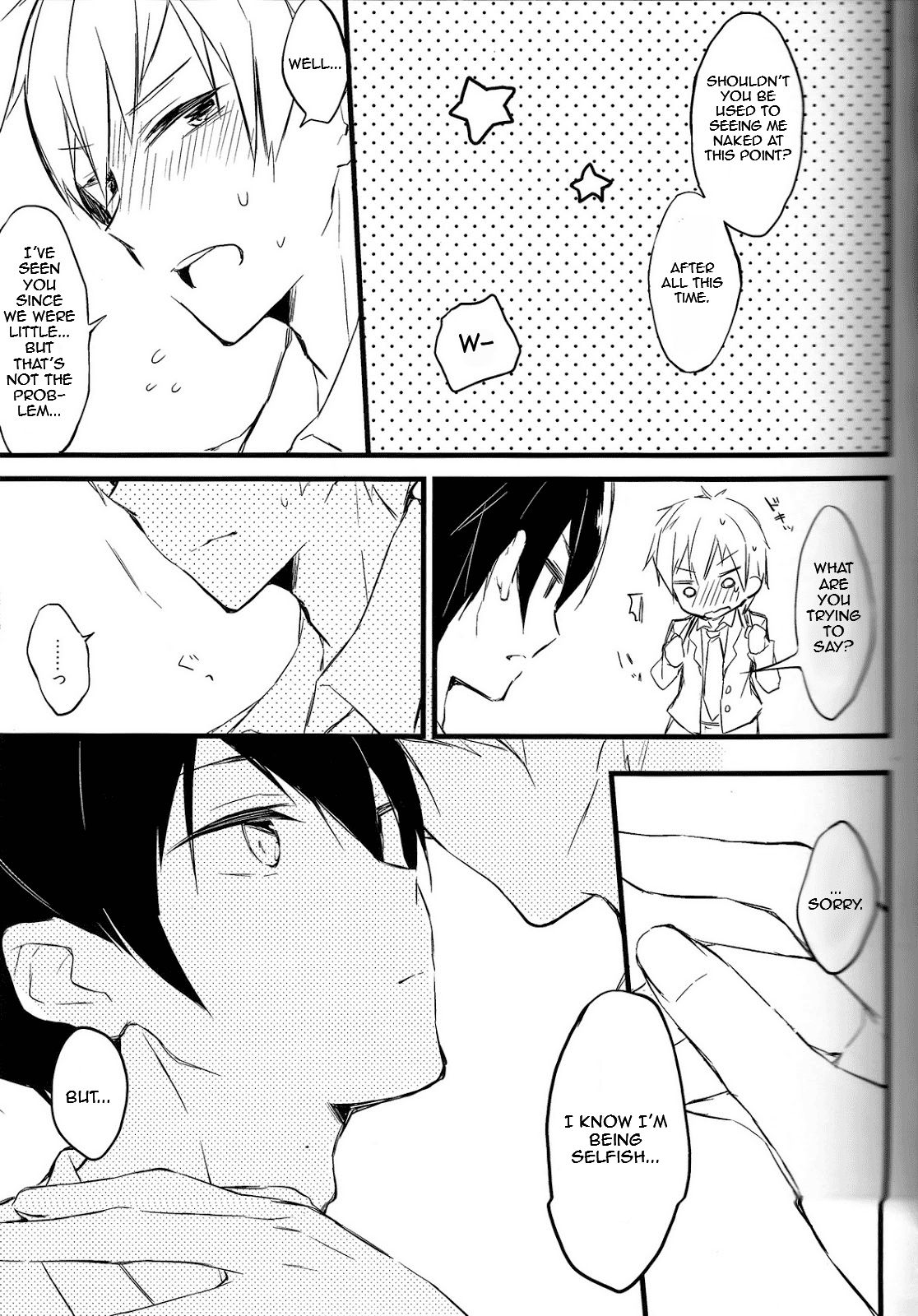 (SUPER関西19) [Honey Darling (ことり)] エプロン系。 (Free!) [英訳]