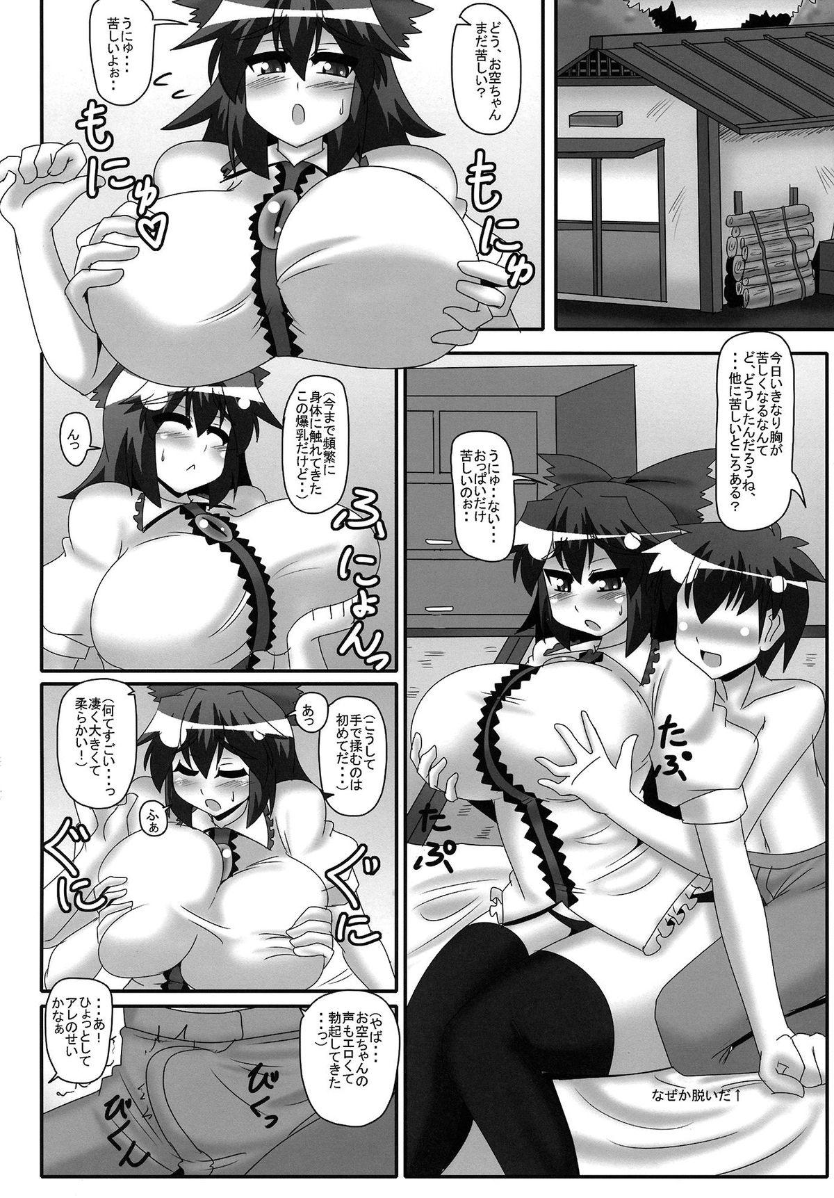 (例大祭12) [妄想族の巣窟 (赤袖)] 地獄烏の悩み事 (東方Project)