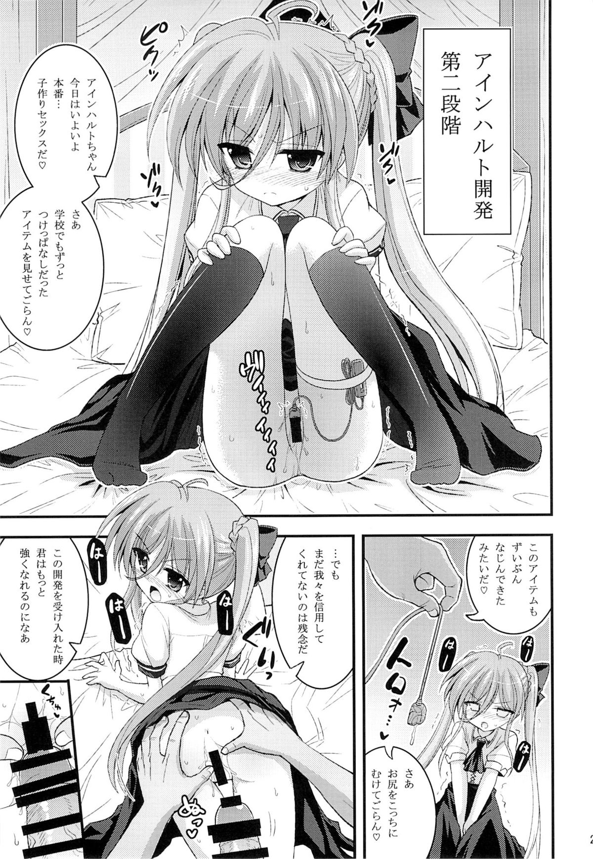 (COMIC1☆9) [Hasemi box (長谷見亮)] ヴィヴィオとアインハルトの少女開発メソッド (魔法少女リリカルなのは)