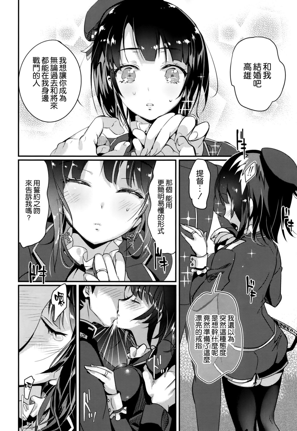 (C87) [サーモンマリネード (早川あかり)] ケッコンハッピーシャワー (艦隊これくしょん -艦これ-) [中国翻訳]