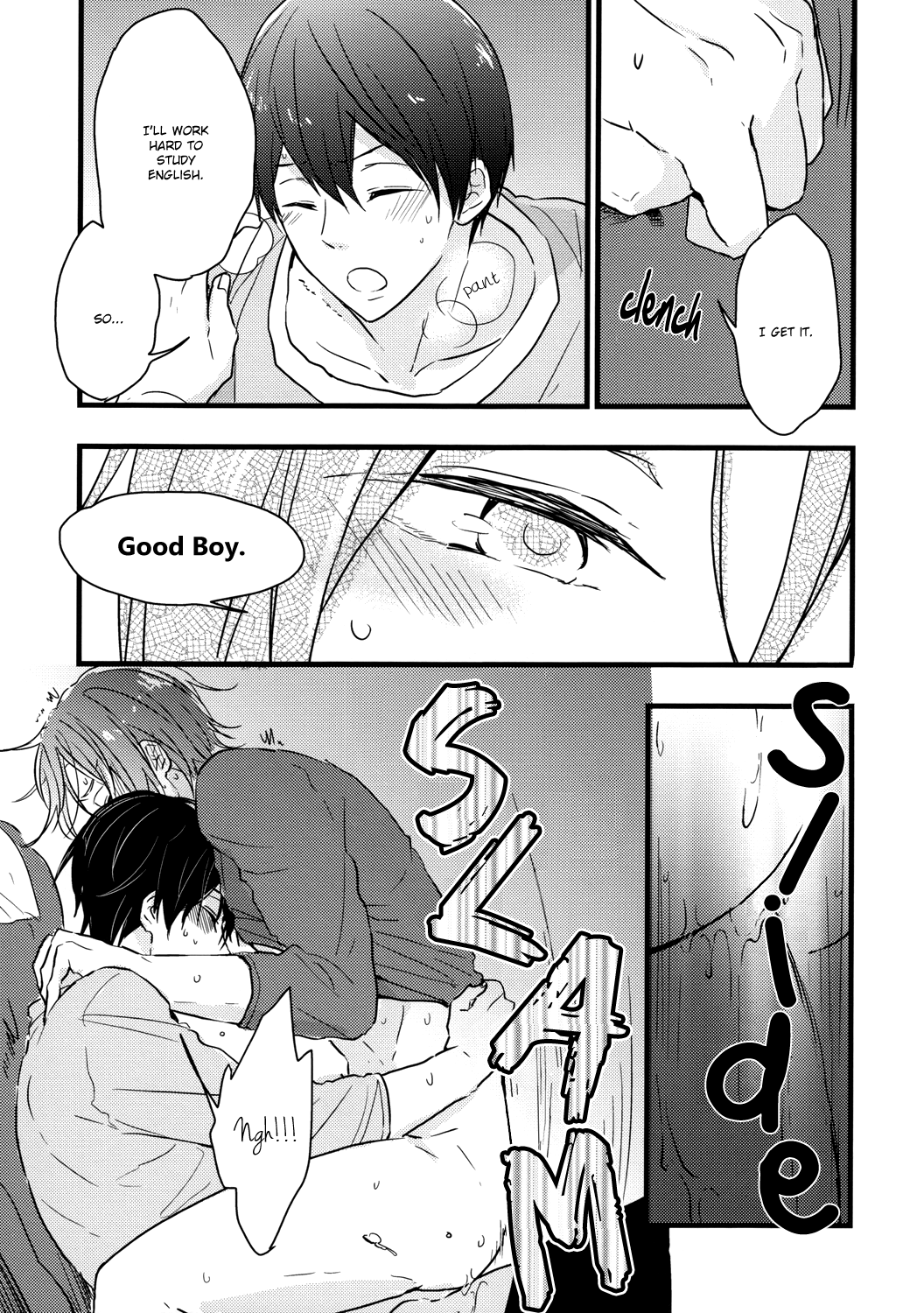 (SPARK9) [澄碧弥天 (真澄弥)] 凛先生とメイクラブ♥英会話 (Free!) [英訳]