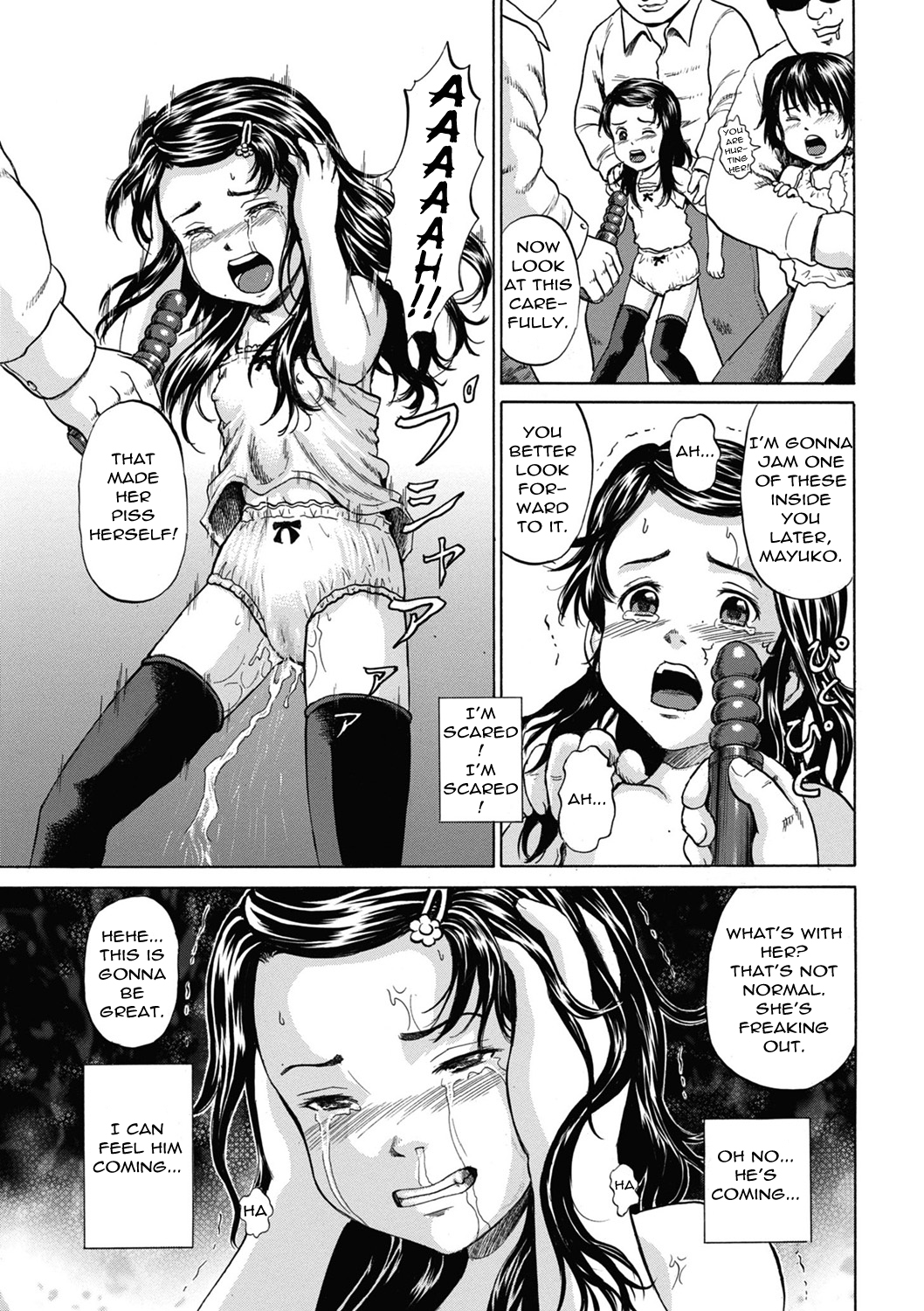 [カワディMAX] 傷だらけの少女たち 第3話 (COMIC Mate 2011年6月号) [英訳] [DL版]
