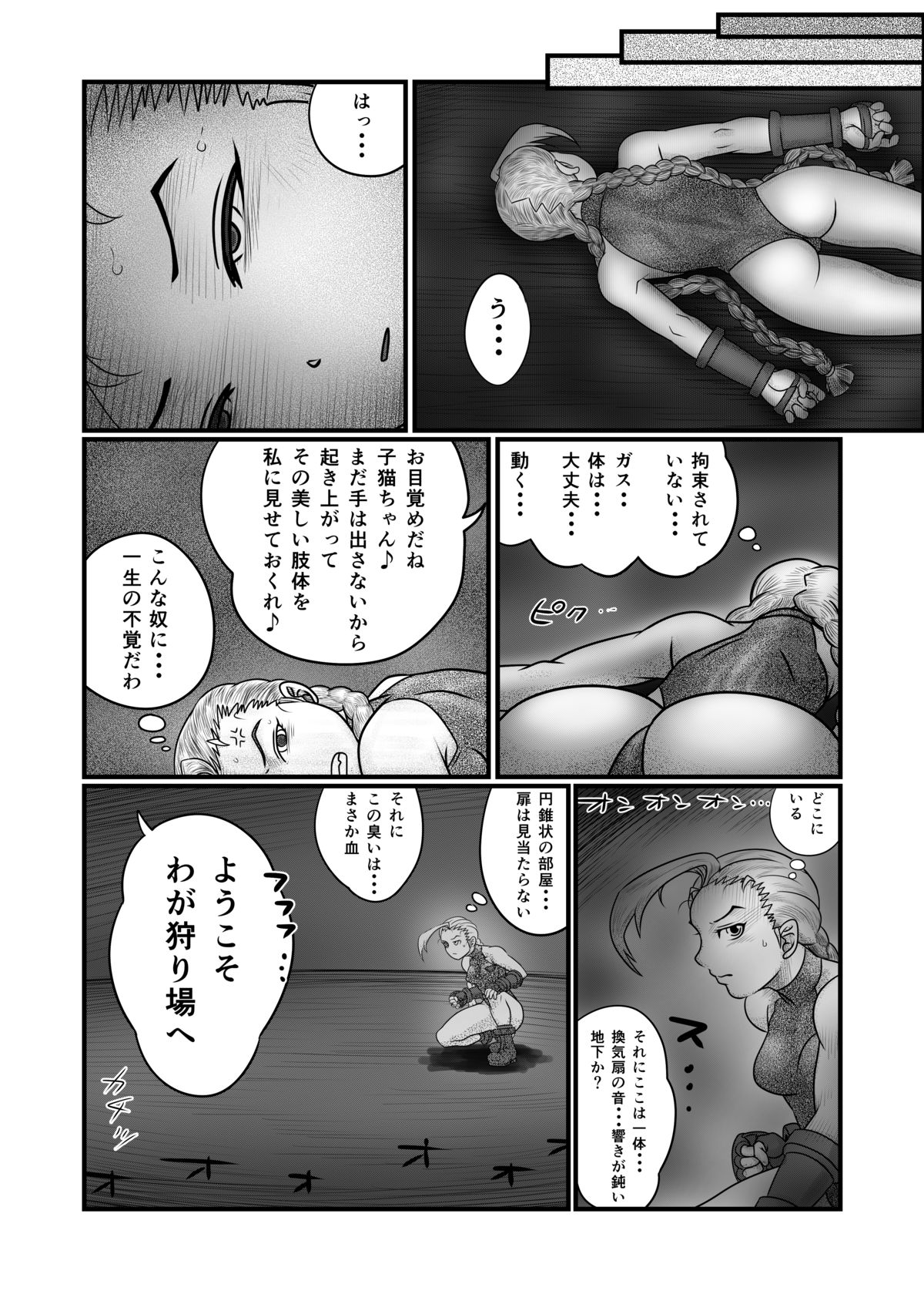 [のめりこむ] バヌログの死亡遊戯 (ストリートファイター)