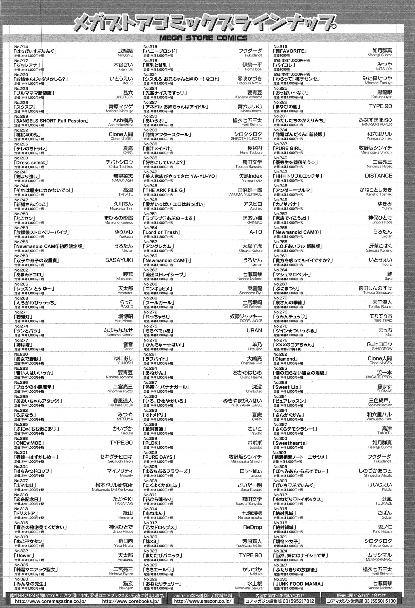 コミックメガストアα 2015年2月号