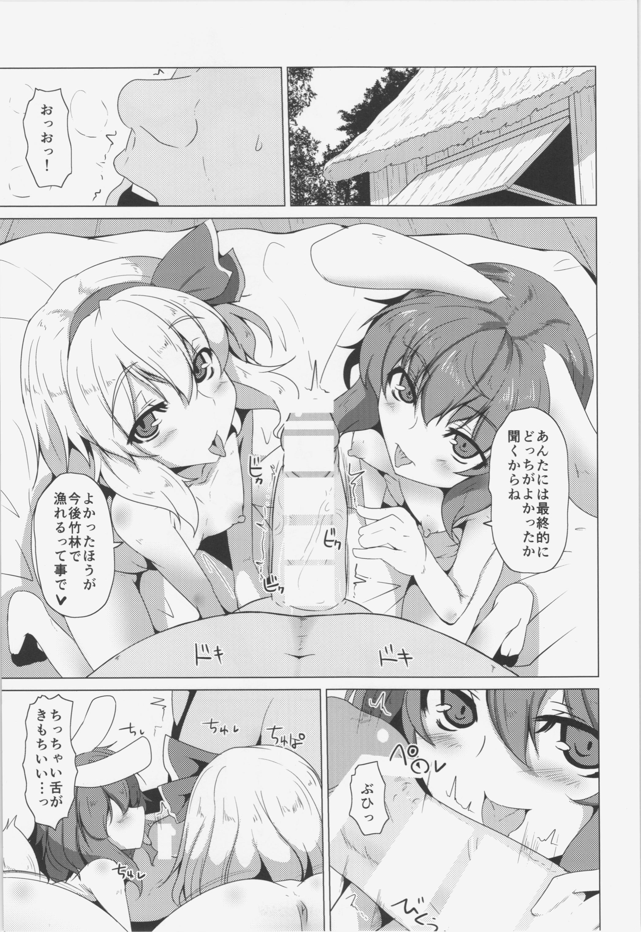 (紅楼夢10) [ふぇちずむ (田中銀二)] モノクロセクシー (東方Project)