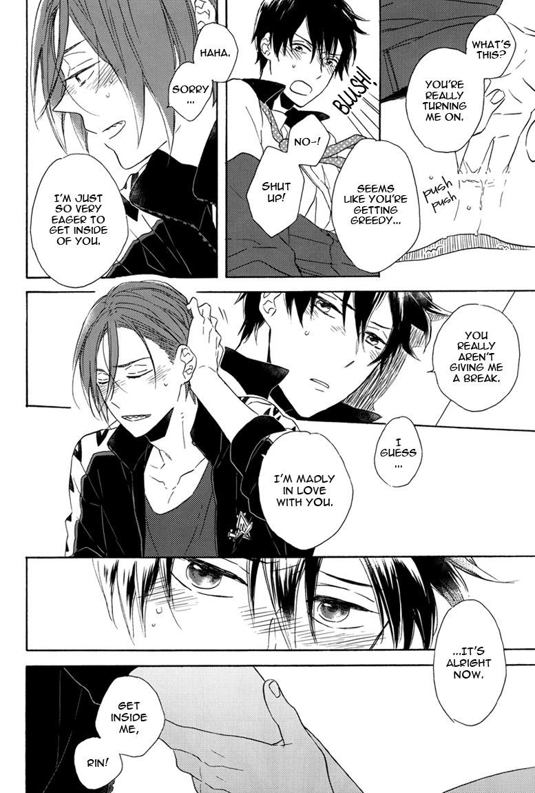 (HARUCC19) [六花 (ゆいのじ)] beautiful boyfriend (Free!) [英訳]