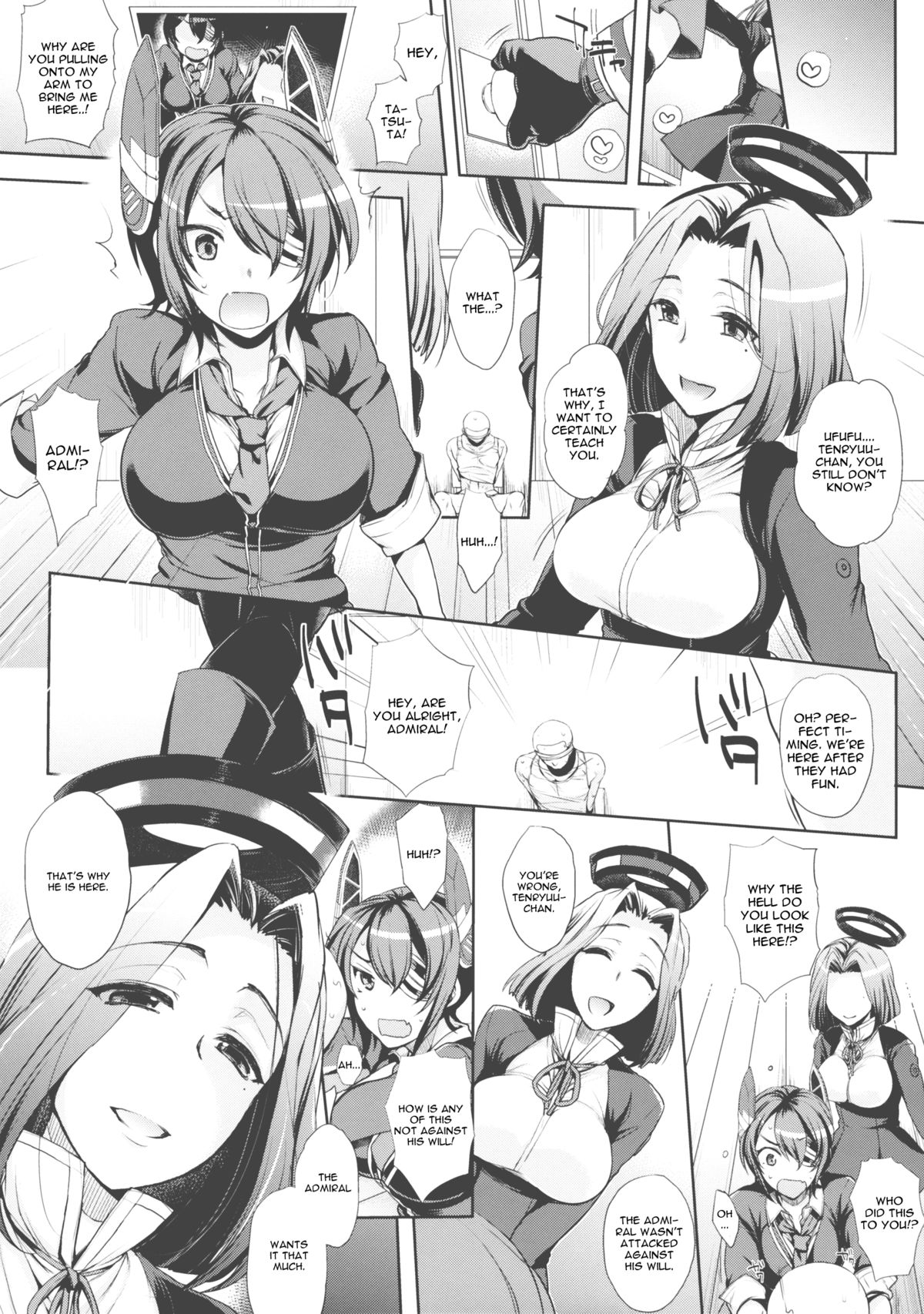 (COMIC1☆8) [夜★FUCKERS (ミツギ)] チン守府のナカ休み (艦隊これくしょん -艦これ-) [英訳]