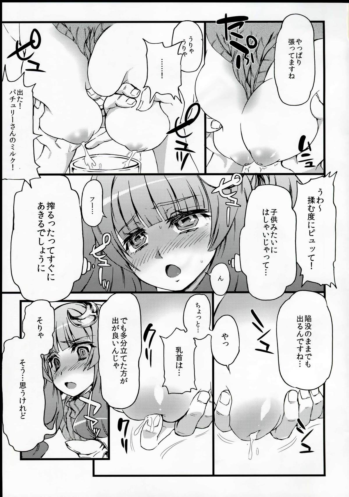 (例大祭11) [からきし傭兵団 真雅 (銭太郎)] ポニテでミルクなパッチェさんが部屋にいたらの本 (東方Project)