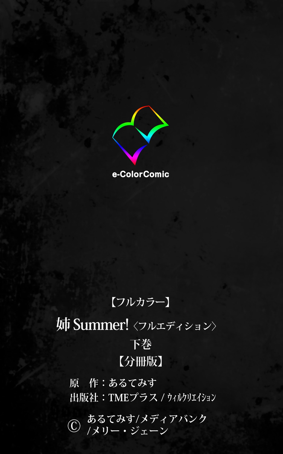 [あるてみす] 姉 Summer!＜フルエディション＞下巻【分冊版】