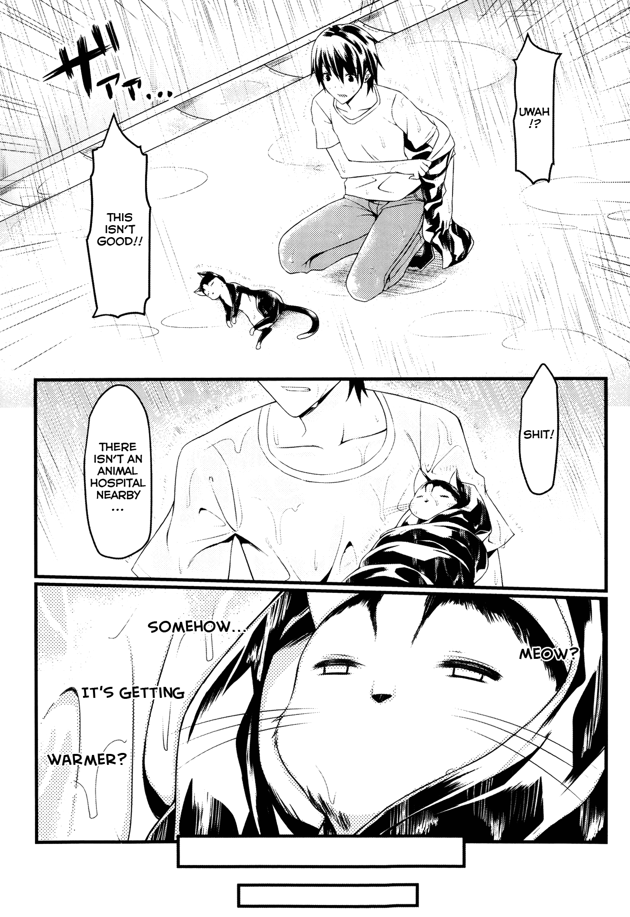 [ムシ] CatWoooman～猫とあなたの物語～ (舞姫無双 ACT.08 2013年11月号) [英訳]