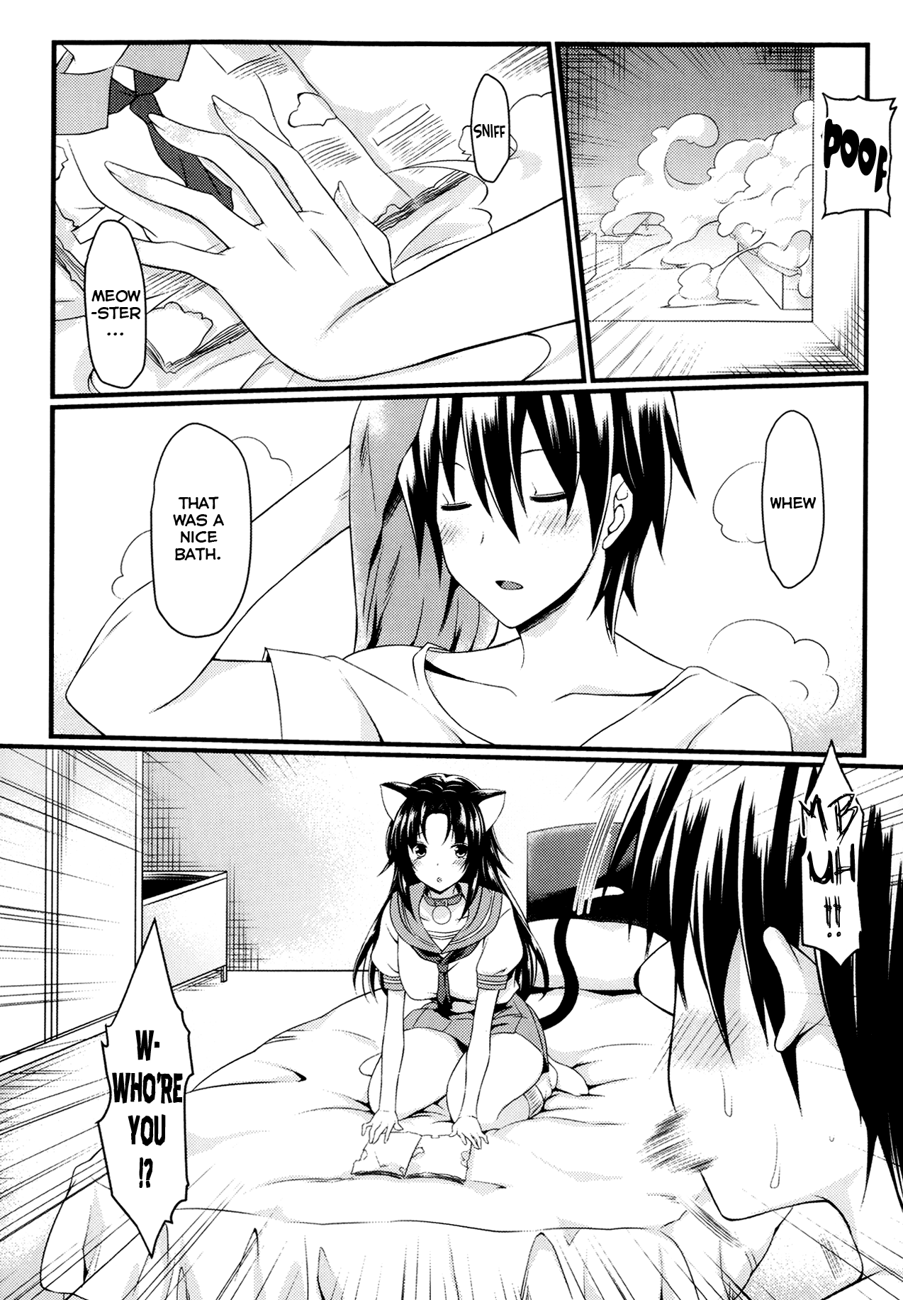 [ムシ] CatWoooman～猫とあなたの物語～ (舞姫無双 ACT.08 2013年11月号) [英訳]