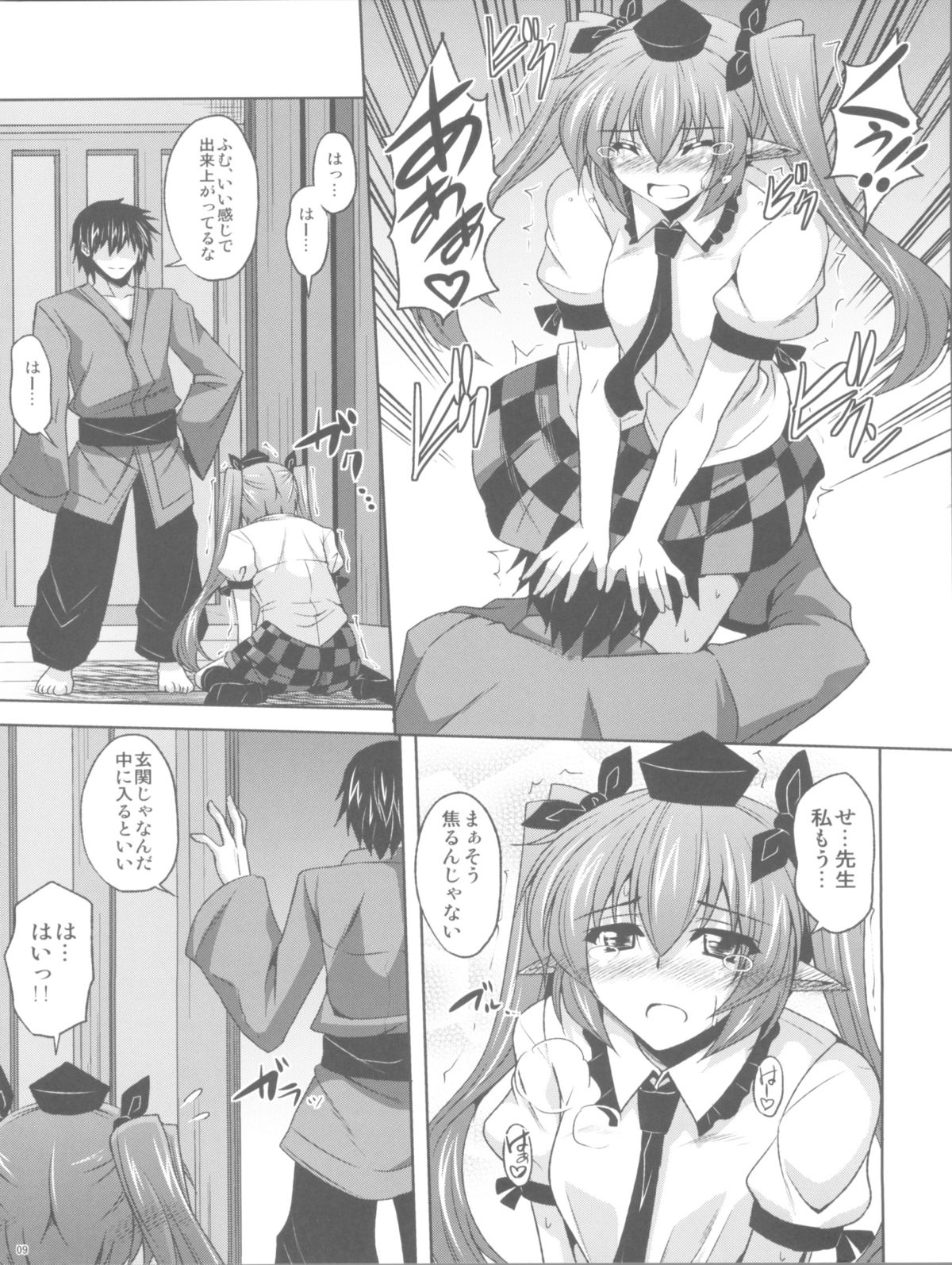 (例大祭8) [何処までも蒼い空に浮かぶ肉。 (肉そうきゅー。)] 妄想念報 (東方Project)