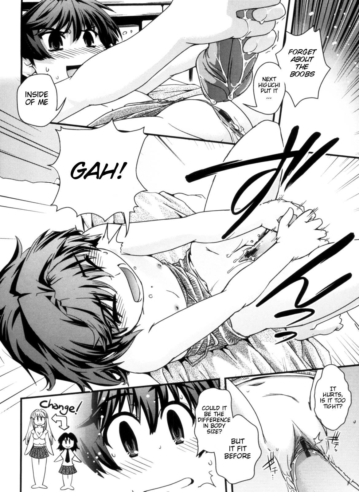 [幾夜大黒堂] 金髪×巨乳に変身で [英訳]