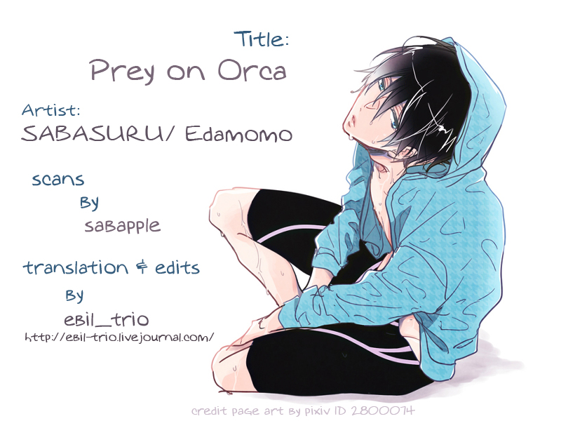 (SPARK8) [SABASURU (枝桃)] prey on orca (Free!) [英訳]