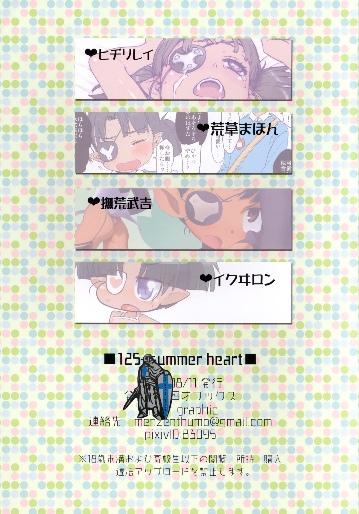 (C84) [四才ブックス (尾形全)] 125+ summer heart (ロッテのおもちゃ!) [英訳]
