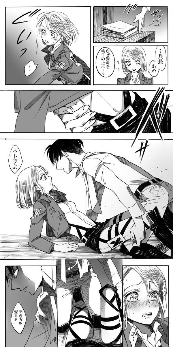 [アテカ＠ピクシブ] リヴァペト漫画 (進撃の巨人)