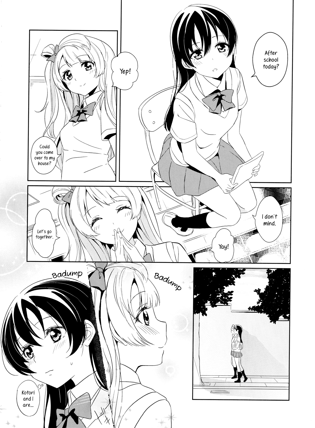 (C84) [ムラムラPocky, しのしの (カスミ, しのはらしのめ)] Love White (ラブライブ!) [英訳]