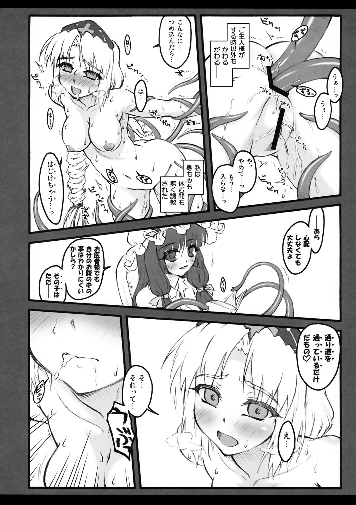 (例大祭8) [咲耶17歳 (よろず)] 永琳総受合同本 性命遊戯 ‐らいふげーむ- (東方Project)