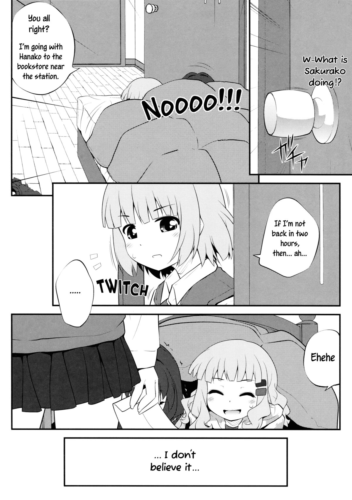 (COMIC1☆7) [ぷり桃 (ごやっち)] 秘め事フラワーズ5 (ゆるゆり) [英訳]