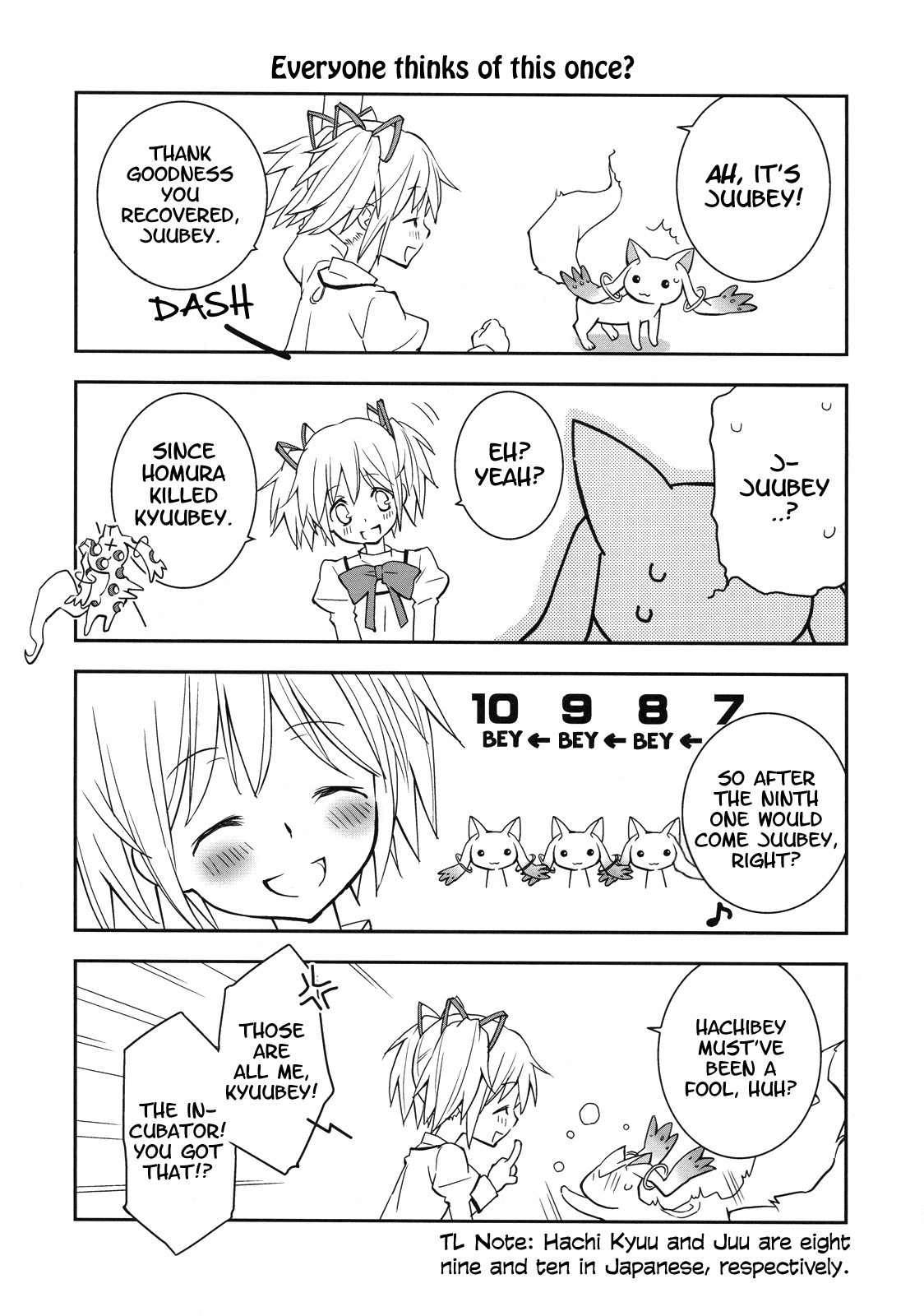 (サンクリ53) [ひとまろん (せとうちすま子)] だいすきだよっ! (魔法少女まどか☆マギカ) [英訳]