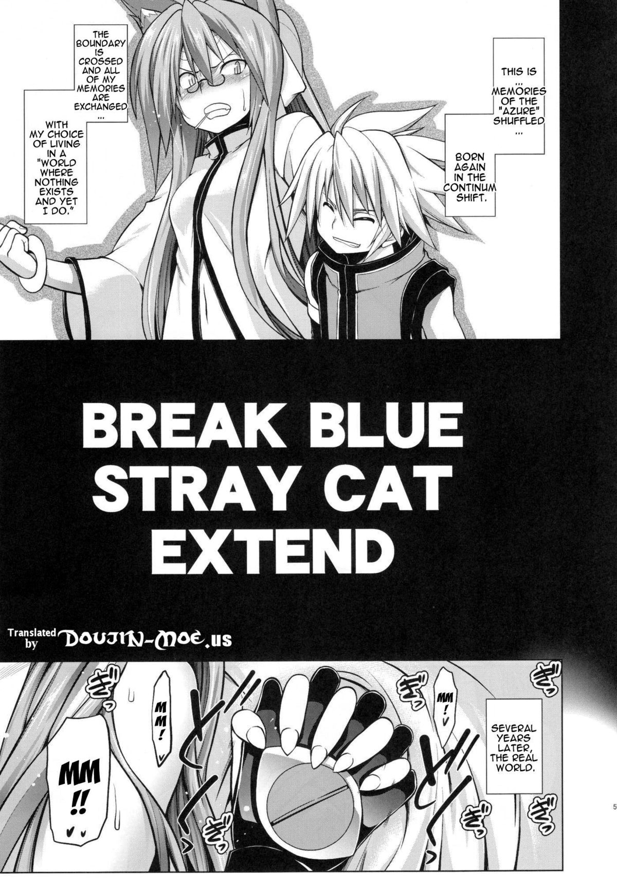 (C81) [STUDIO TIAMAT (TANABE)] BREAK BLUE STRAY CAT EXTEND (ブレイブルー) [英訳]