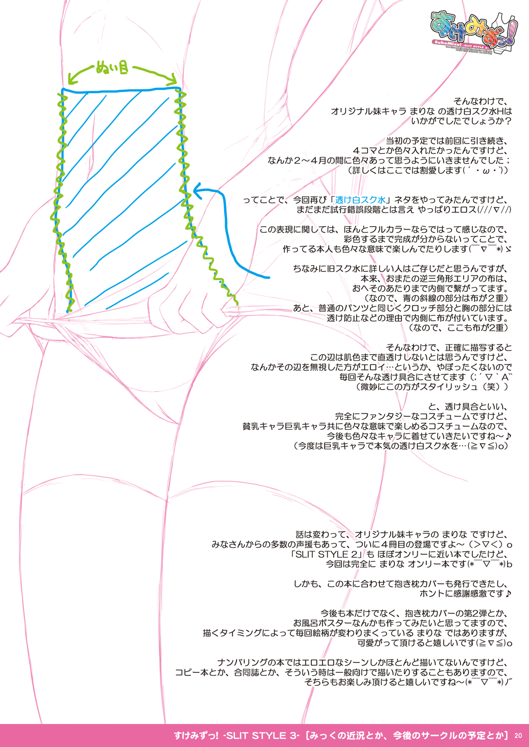 [PASTEL WING (如月みっく)] すけみずっ! -SLIT STYLE 3- [DL版]