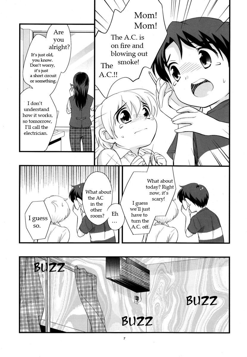 (C72) [とくだ (上田裕)] エアコン爆発 [英訳]