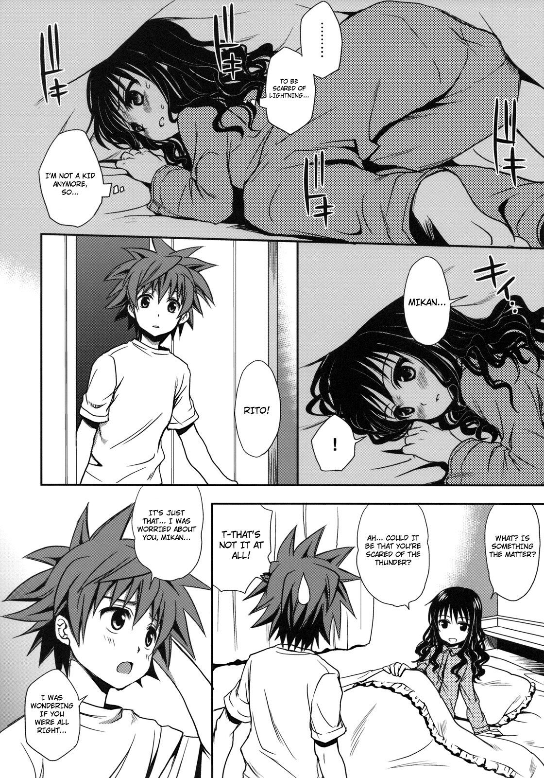 (C75) [たくみなむち (たくみなむち)] いもうとみかん (To LOVEる -とらぶる-) [英訳] [無修正]