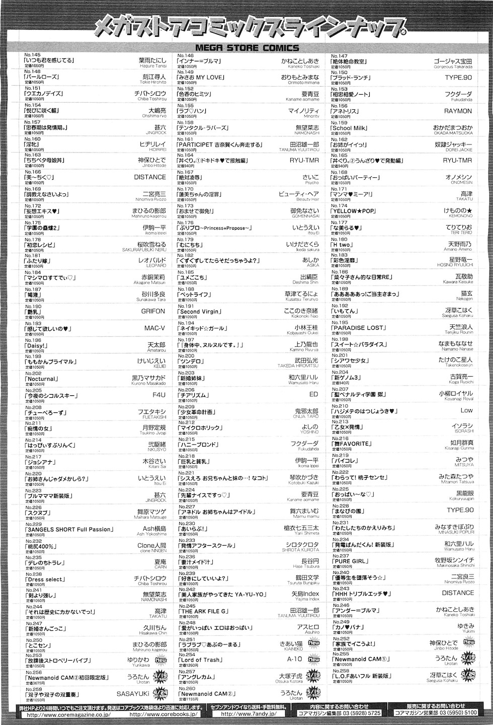 コミックメガストアH 2010年5月号