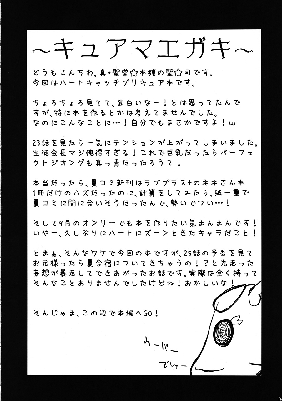 (C78) [真・聖堂☆本舗 (聖☆司)] いつきウキウキ夏合宿はこんな話に違いないという本 (ハートキャッチプリキュア！)