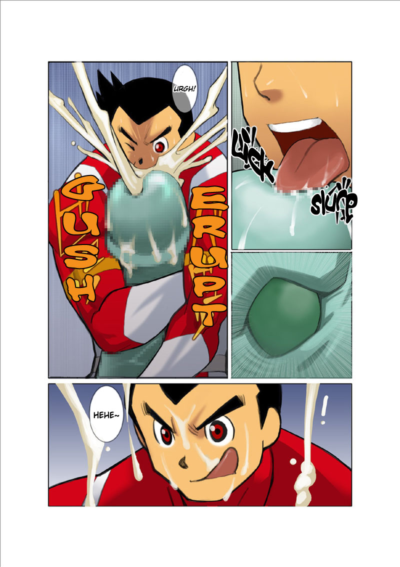 [我武者ら! (中田春平)] 聖龍戦隊ドラゴンレンジャー赤編序章,vol.1-4 [英訳] [DL版]