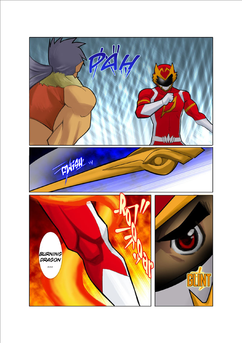 [我武者ら! (中田春平)] 聖龍戦隊ドラゴンレンジャー赤編序章,vol.1-4 [英訳] [DL版]