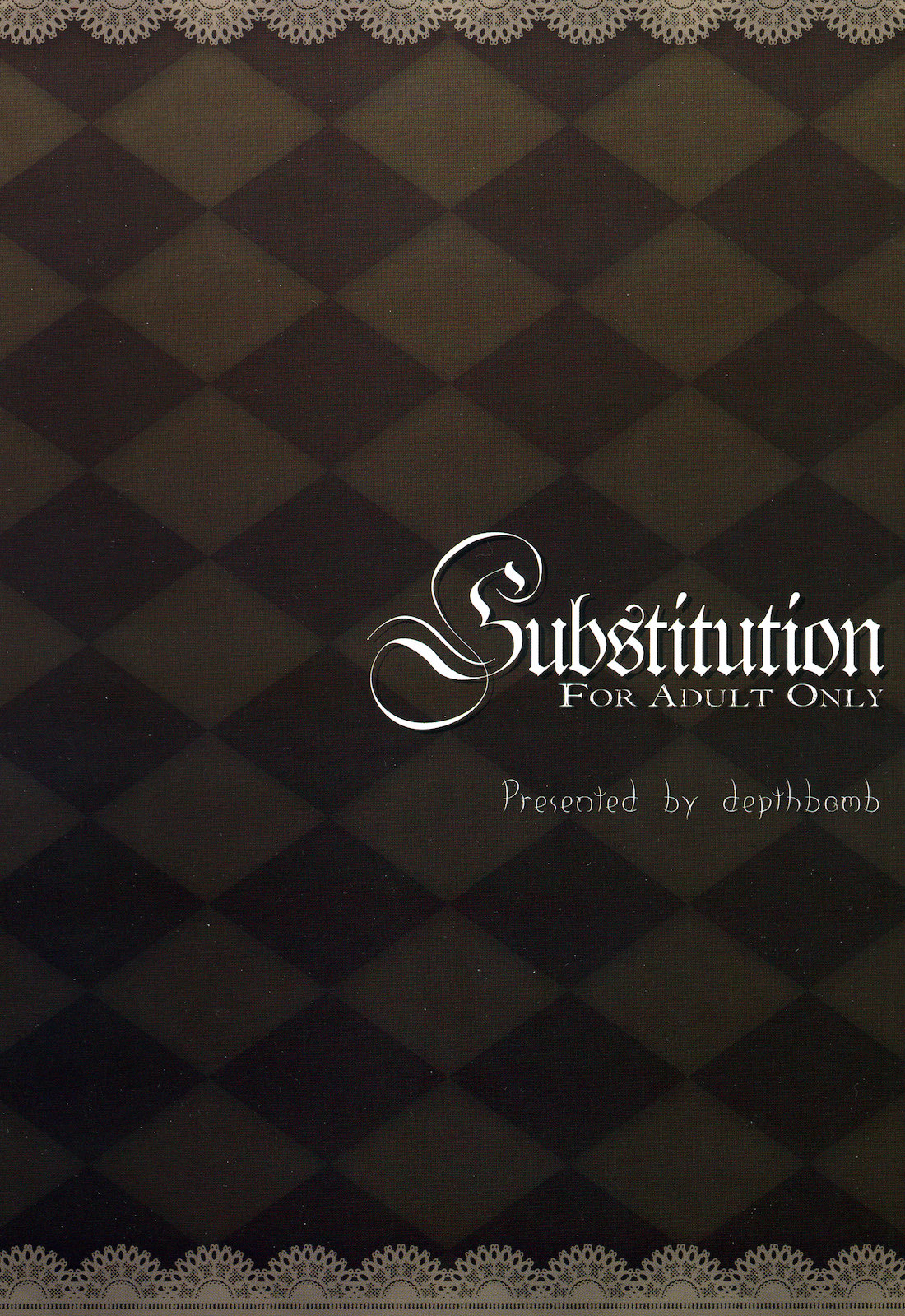 (C79) [Depthbomb (霜)] Substitution (東方Project)