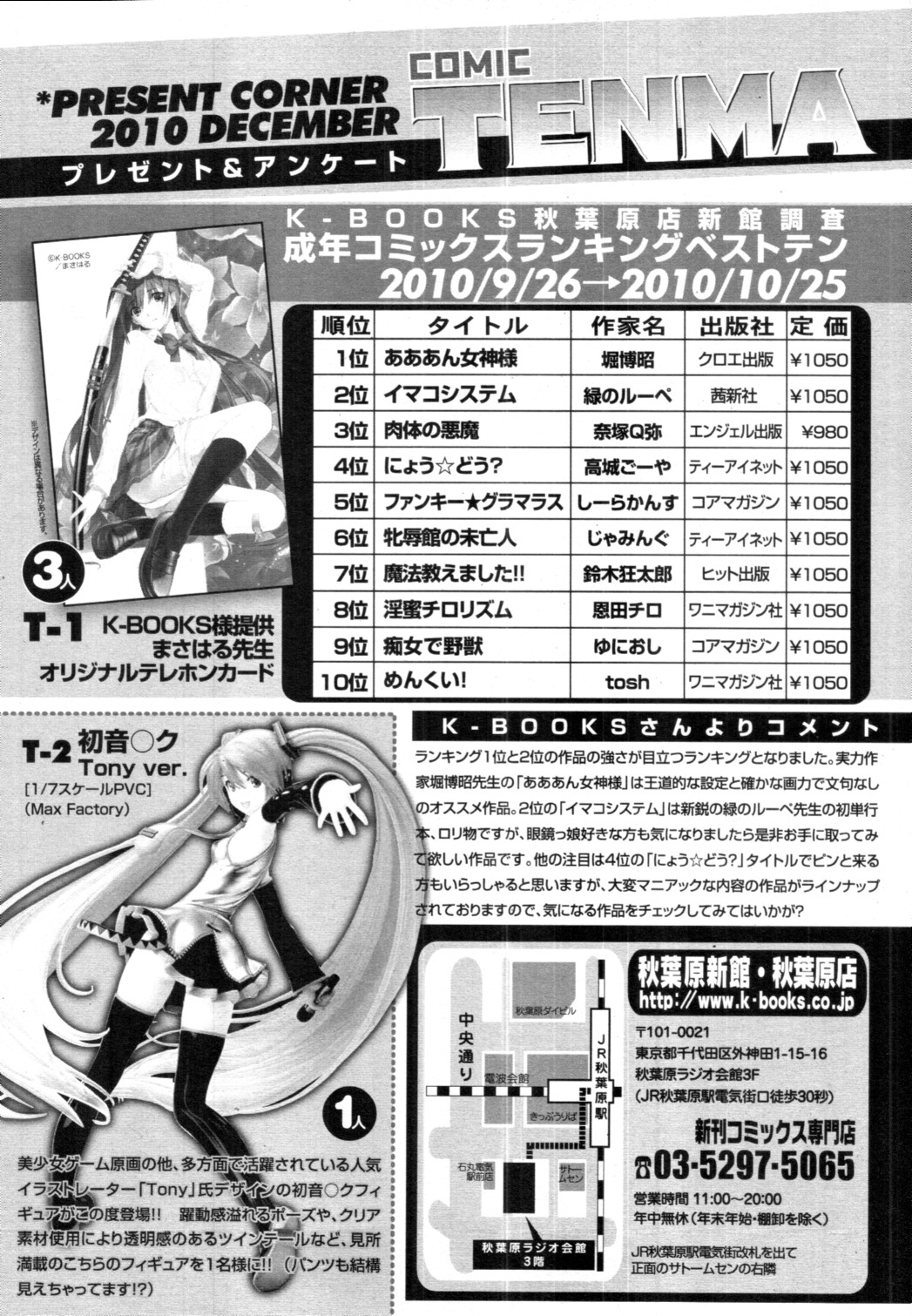 [雑誌] COMIC 天魔 2010年12月号