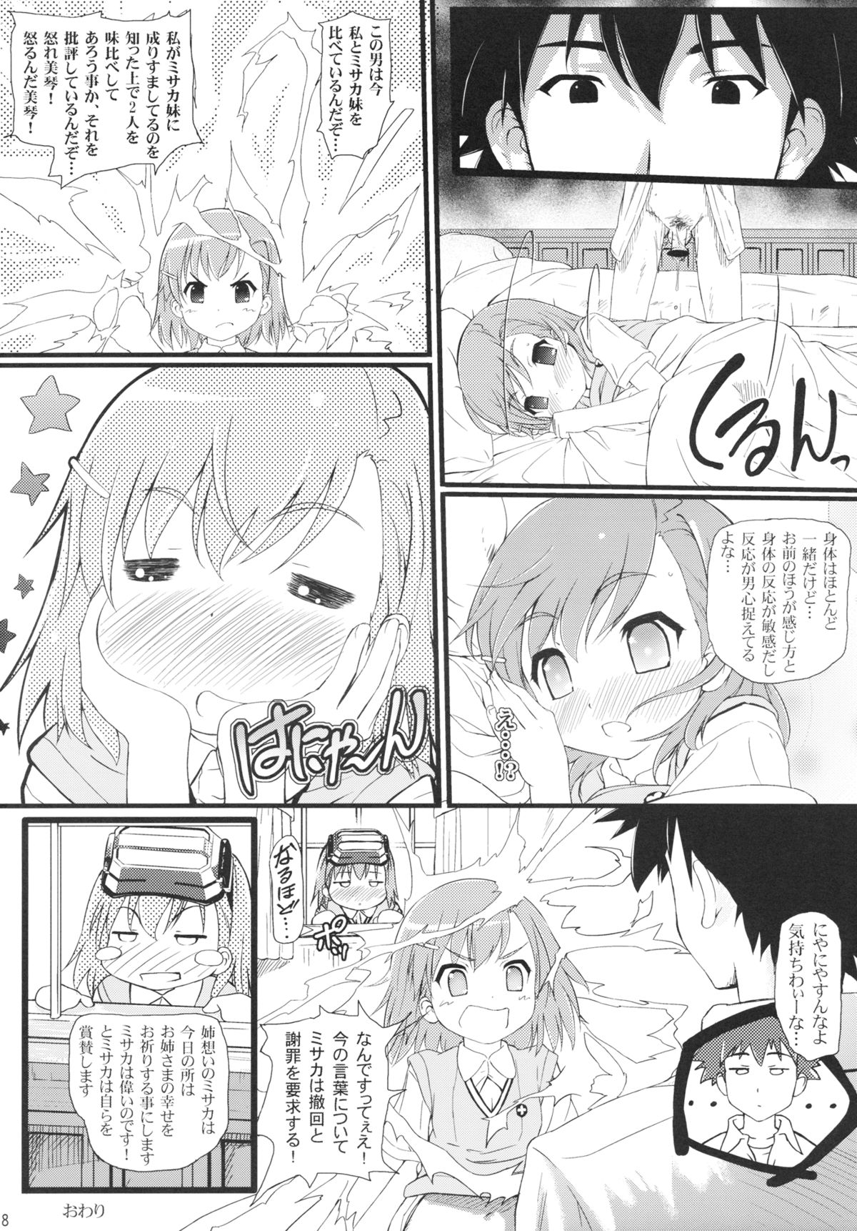 (C77) (同人誌) [わんとんランド組合 (こまめ丸)] 潜入！味比べ！レールガン！ (とある魔術の禁書目録)