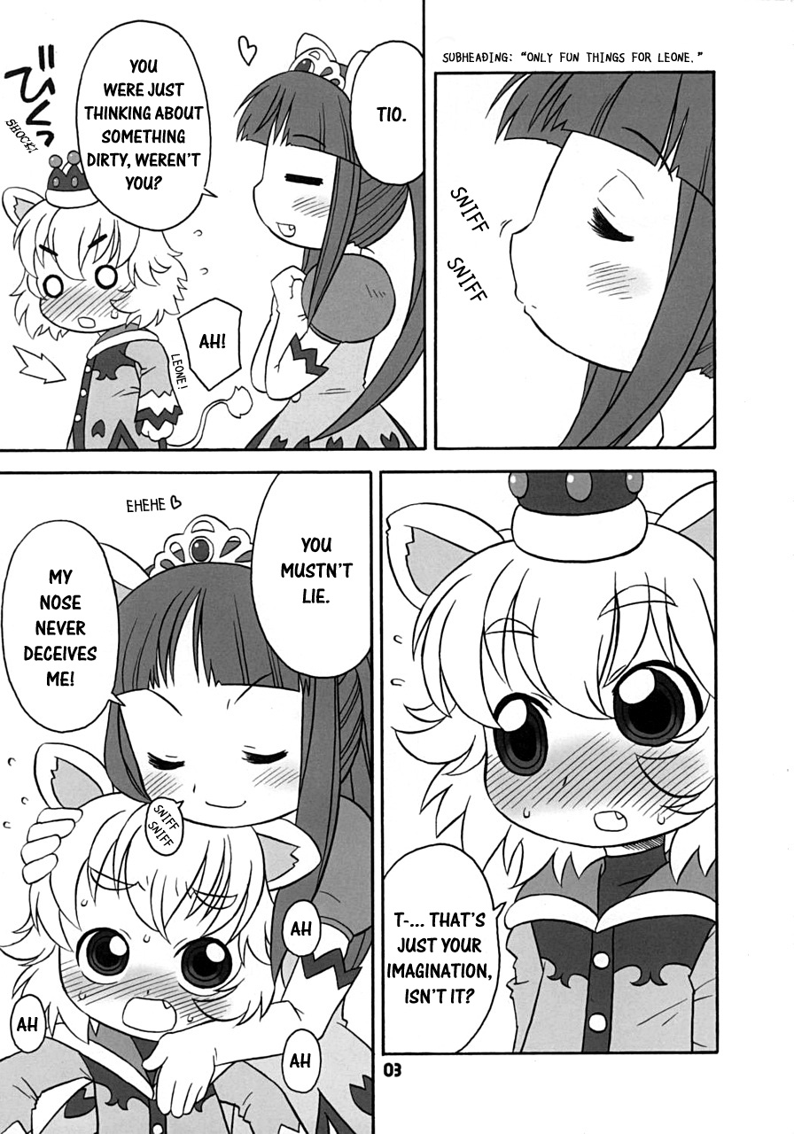 (C68) [うそ製作所 (春風うにぽ)] はっぴーすまいりんぐぷりんす。 (ふしぎ星の☆ふたご姫) [英訳]
