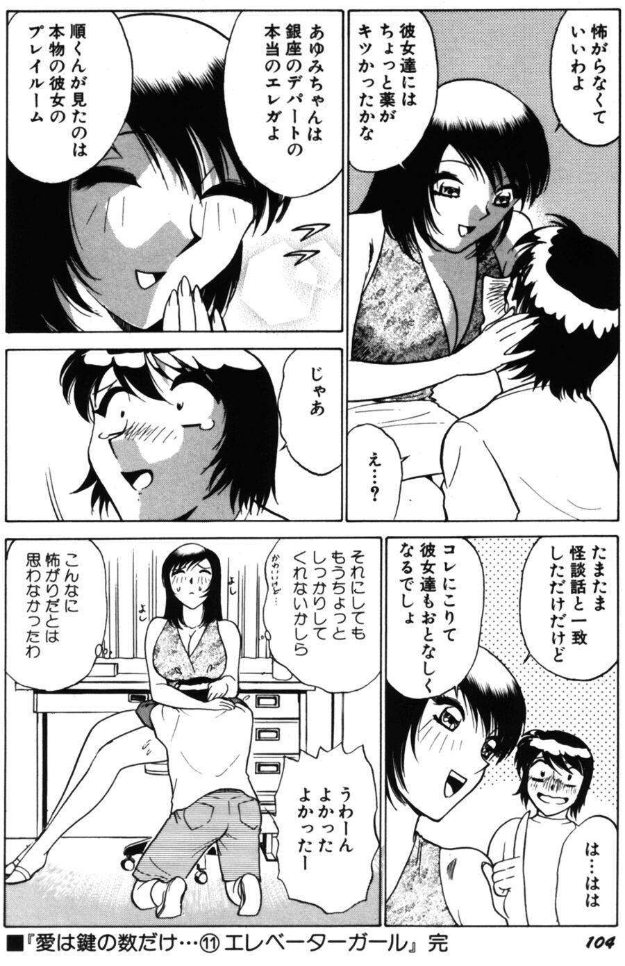 [南智子＆きょん] 愛は鍵の数だけ 2