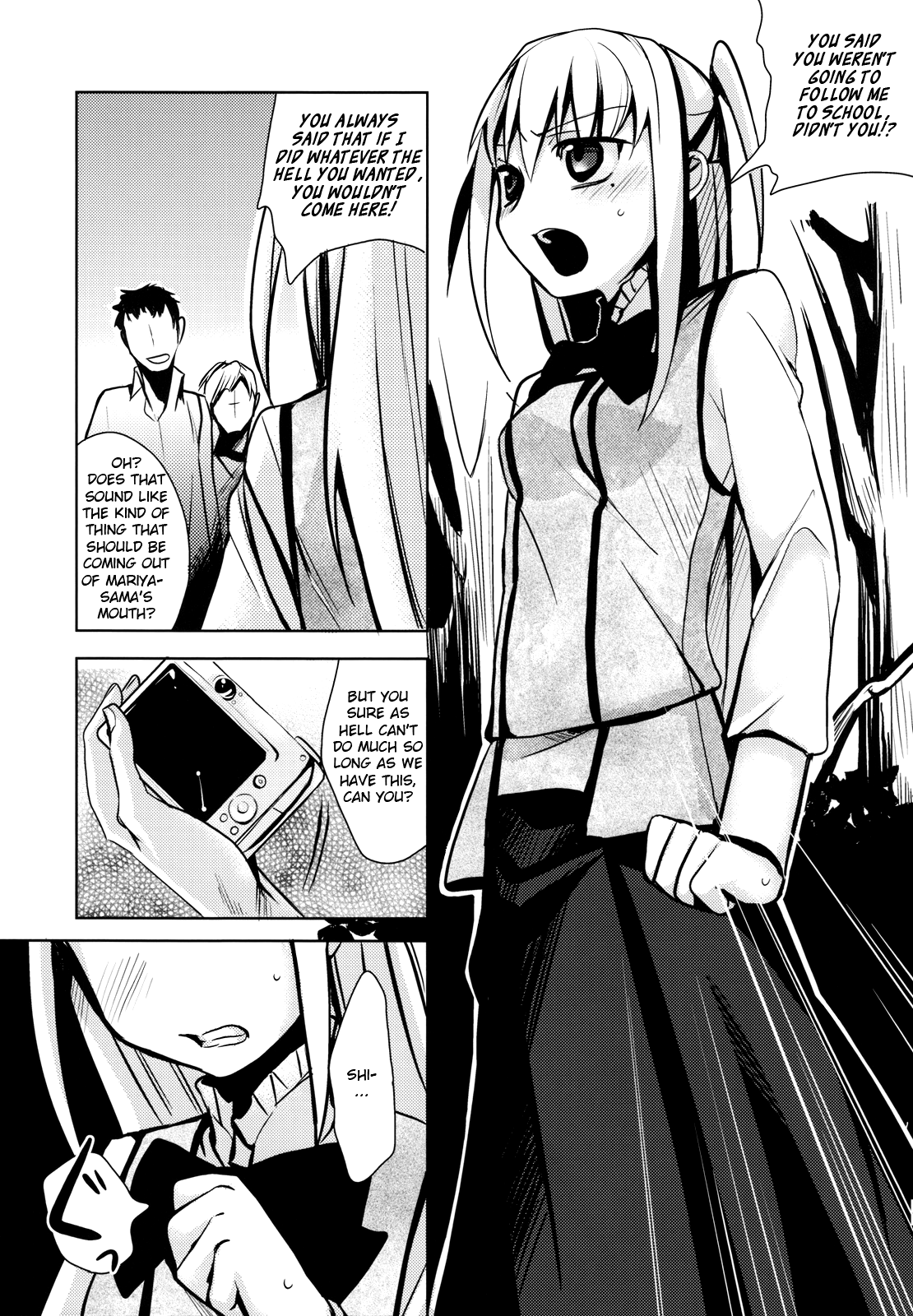 (ショタスクラッチ8) [abgrund (udk)] HOLIC+HOLIC 1 side-M (まりあ†ほりっく) [英訳]