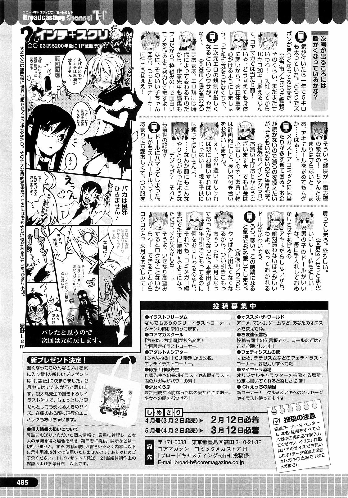 コミックメガストアH 2009年3月号