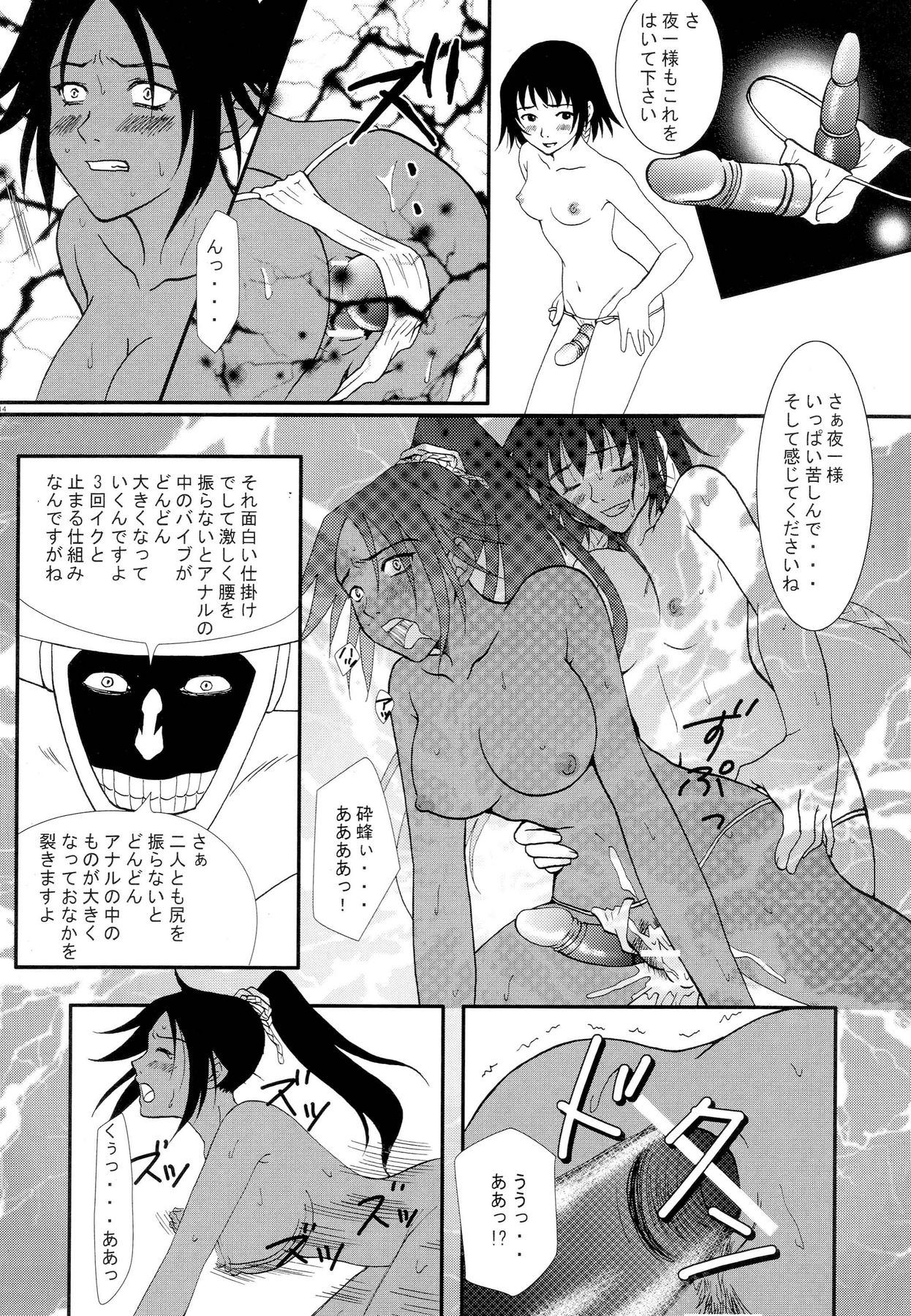 [雑種犬 (イヌモドキ , 天瀬あおり)] 涅マユリ実験室 -四楓院夜一編- (ブリーチ)