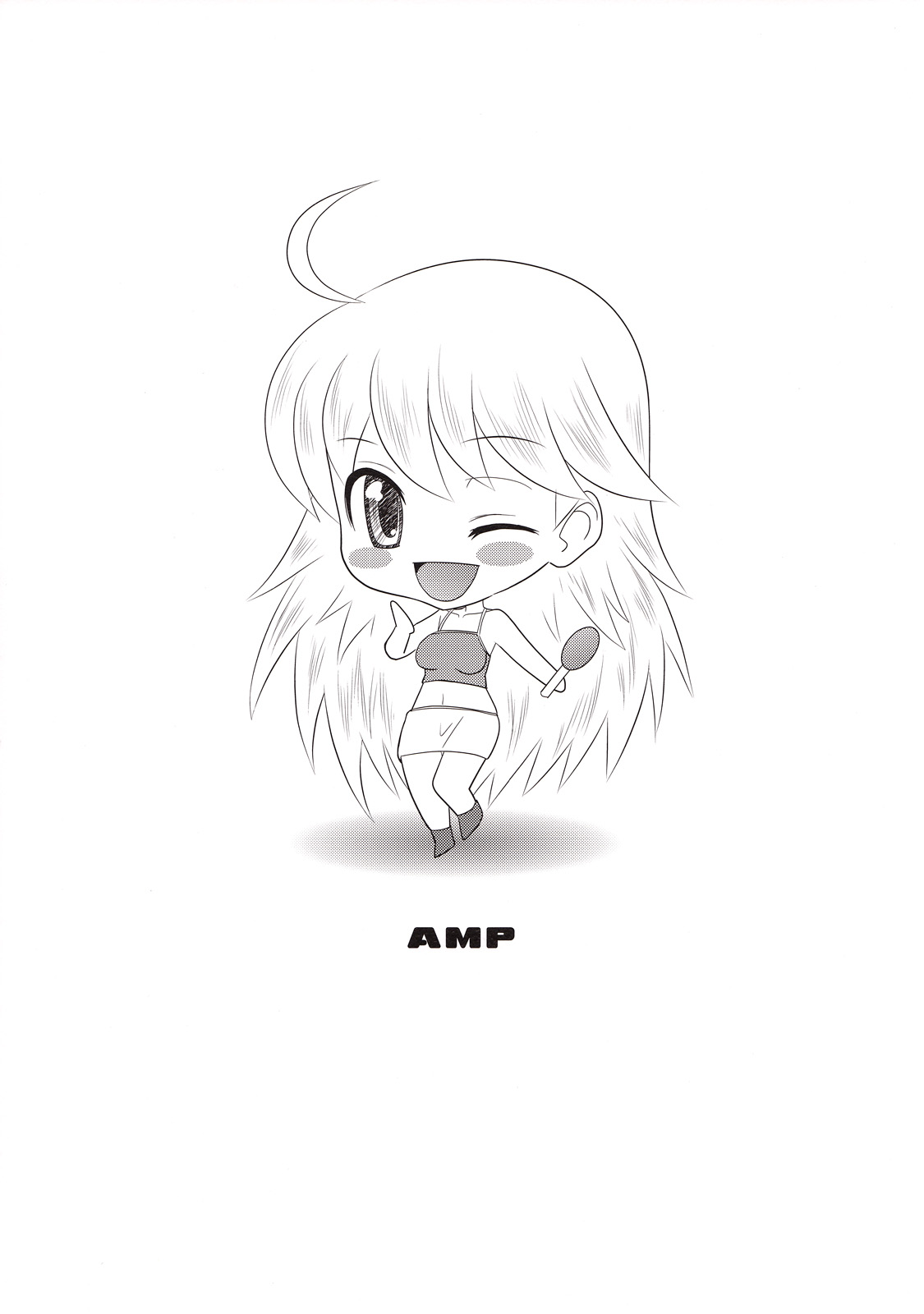 (コミコミ12) [AMP (野良黒ネロ)] 美希にえっちなことをする本 (アイドルマスター)