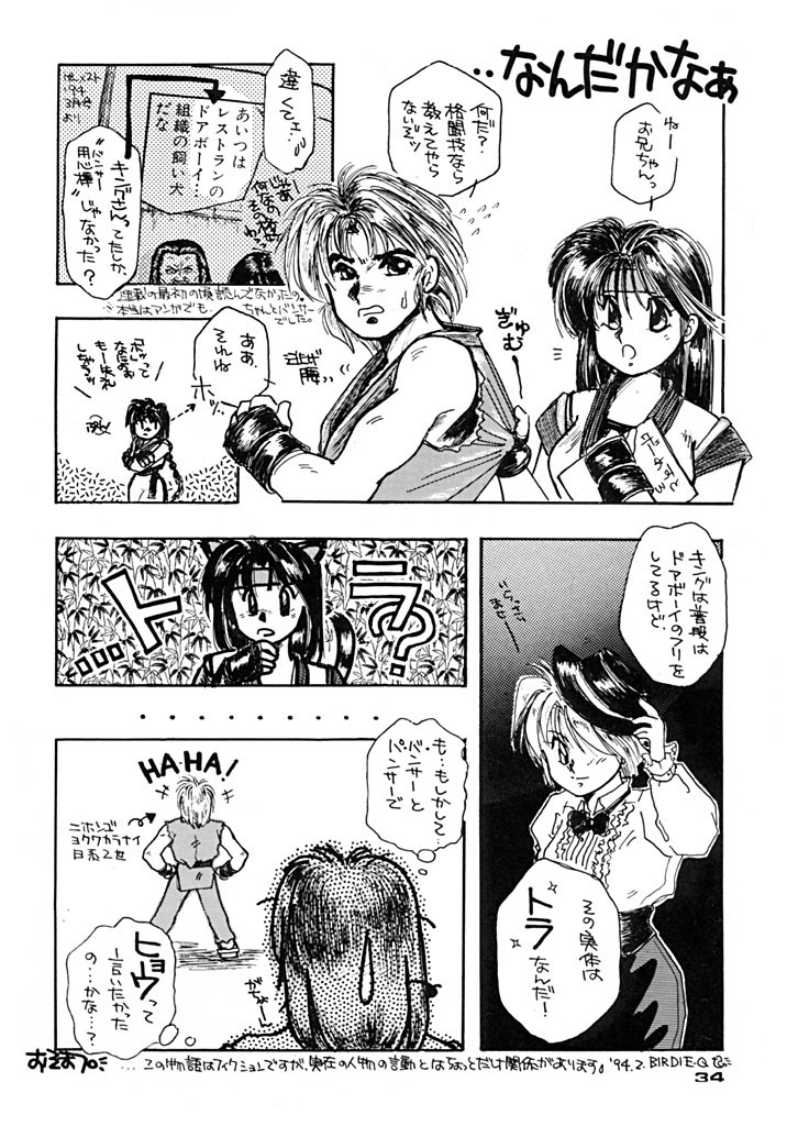 (Cレヴォ15) [みずも倶楽部 (水城たくや)] TRIPLE FACTOR (サムライスピリッツ、餓狼伝説、龍虎の拳)
