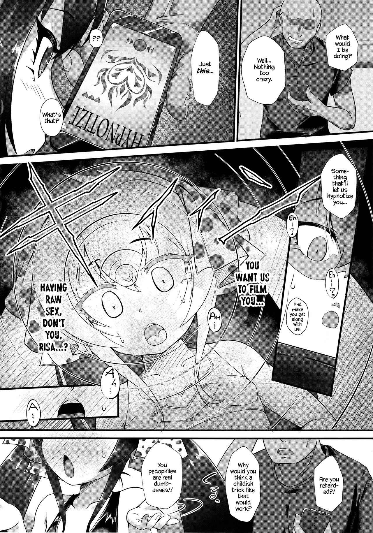 (COMIC1☆13) [CHARAN PORAN (猫乃またたび)] 的場梨沙 催眠猥褻IV (アイドルマスターシンデレラガールズ) [英訳]