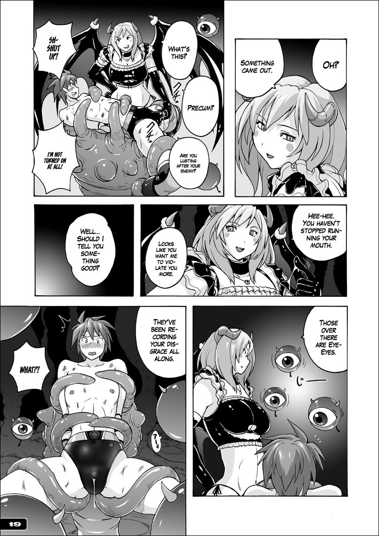 [猫畑 (紫 にゃ～)] 少年ヒーロー敗北 緊身泳装カイパーン [英訳]