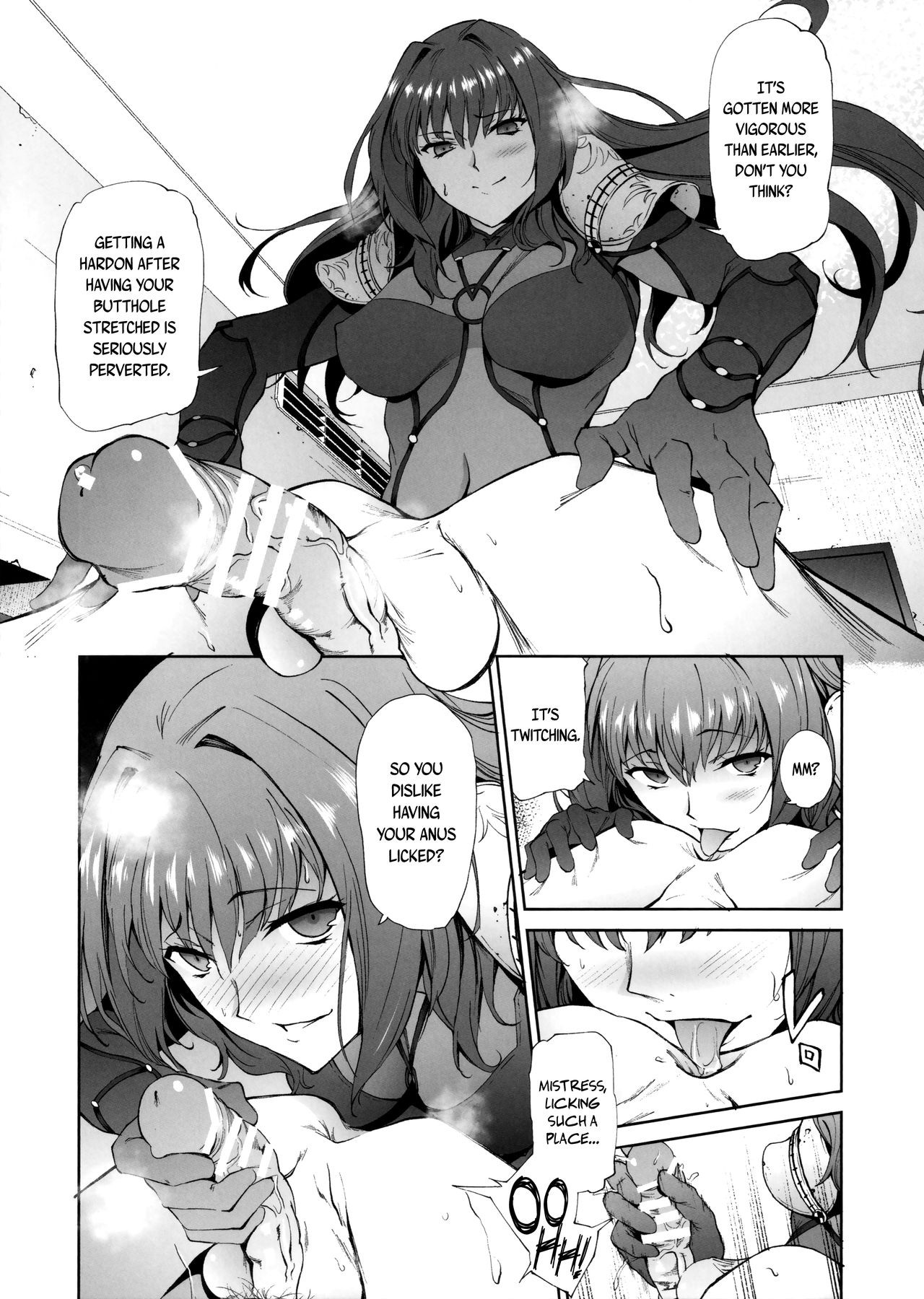 (COMIC1☆11) [拡張パーツ (遠藤良危)] スカサハ師匠に犯される本 (Fate/Grand Order) [英訳]