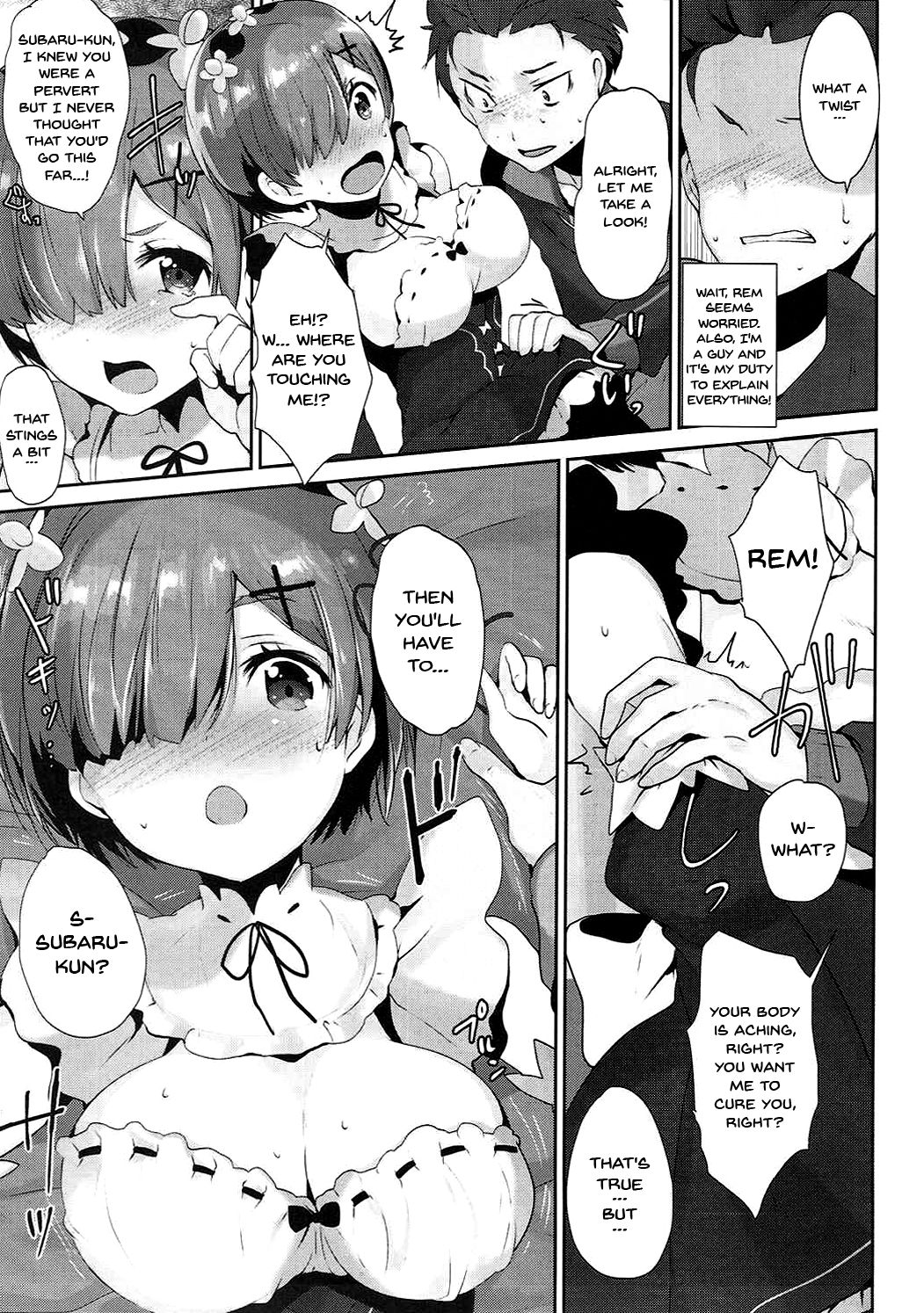 (C90) [魔太郎 (魔太郎)] レムのエッチな悩みを解決してくださいっ (Re:ゼロから始める異世界生活) [英訳]