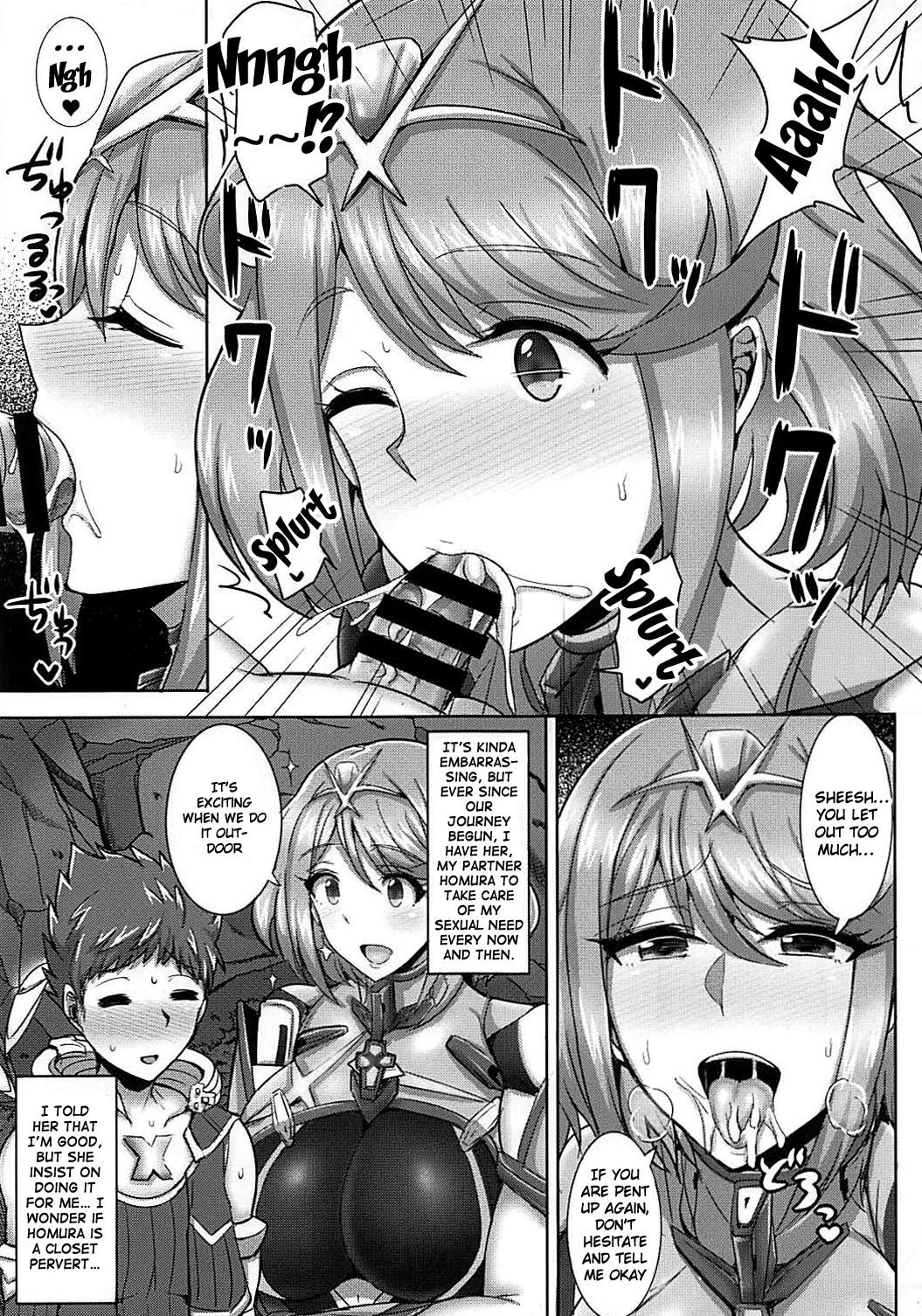 (COMIC1☆13) [ゆあさ連合 (ジャン・ルイ)] エッチなブレイドは好きですか? (ゼノブレイド2) [英訳]