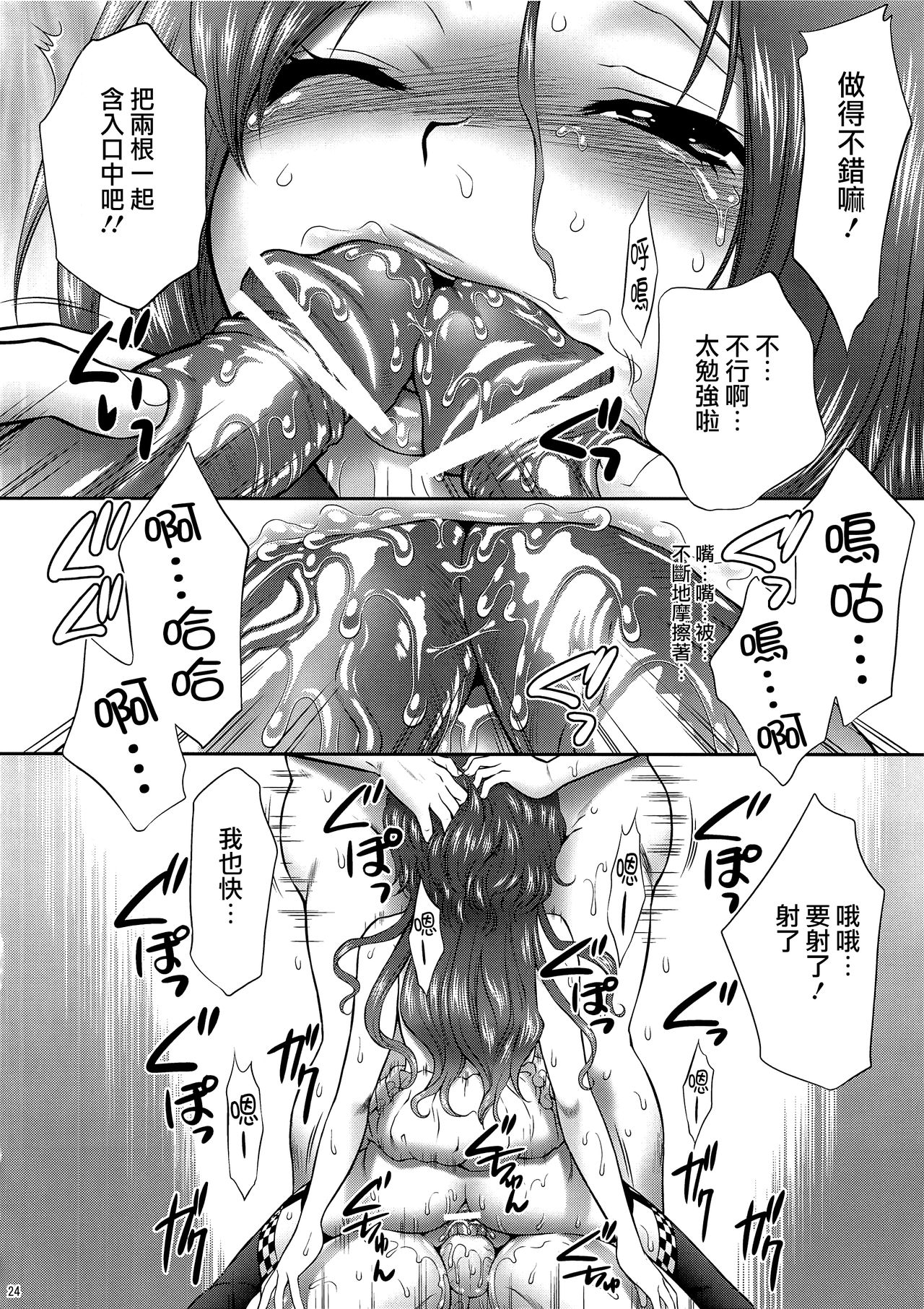 (COMIC1☆4) [U.R.C (桃屋しょう猫)] 甲斐姫無惨 (戦国無双) [中国翻訳]