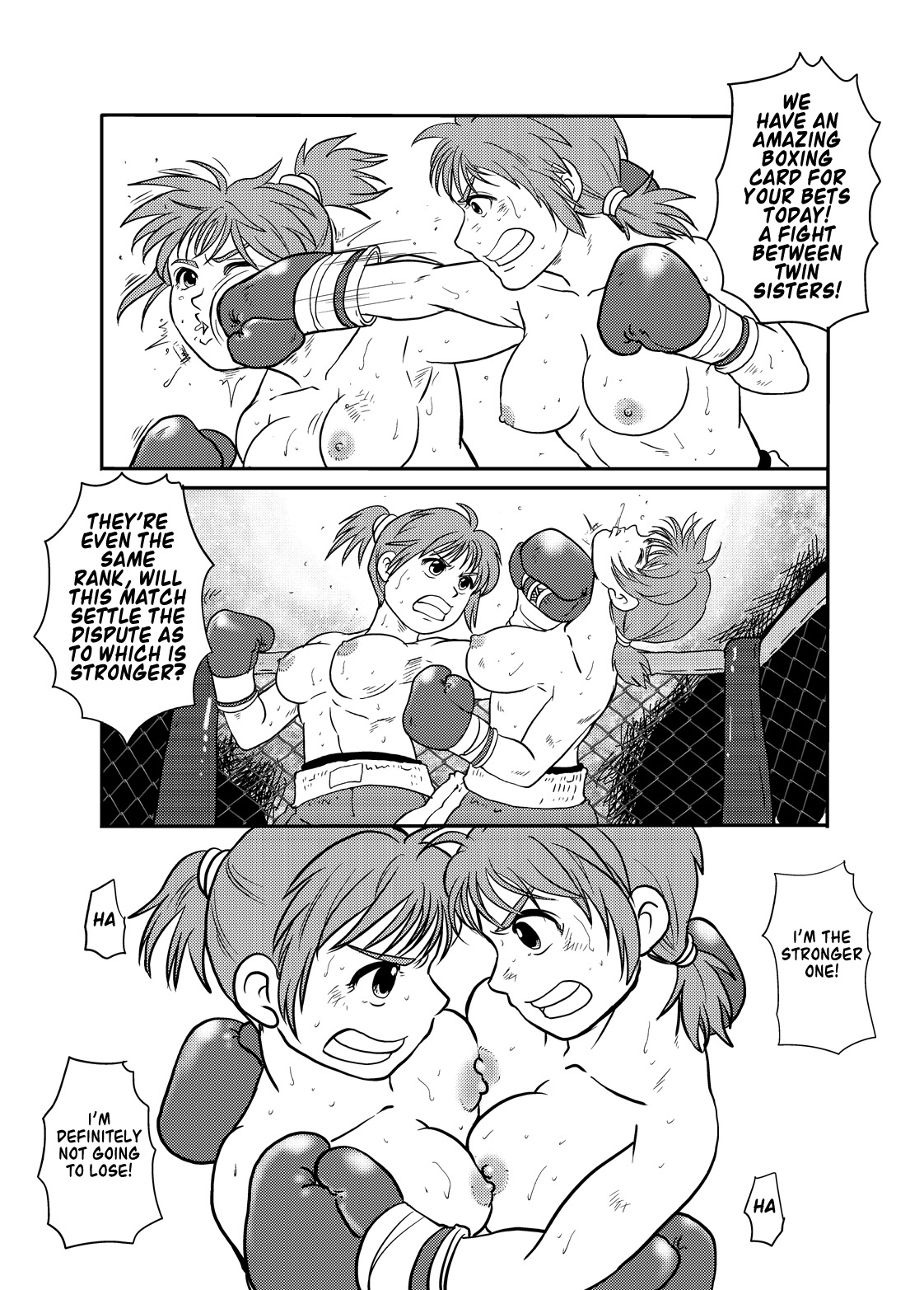 [撲 (越智多たいじ)] ALL KO! [英訳] [DL版]