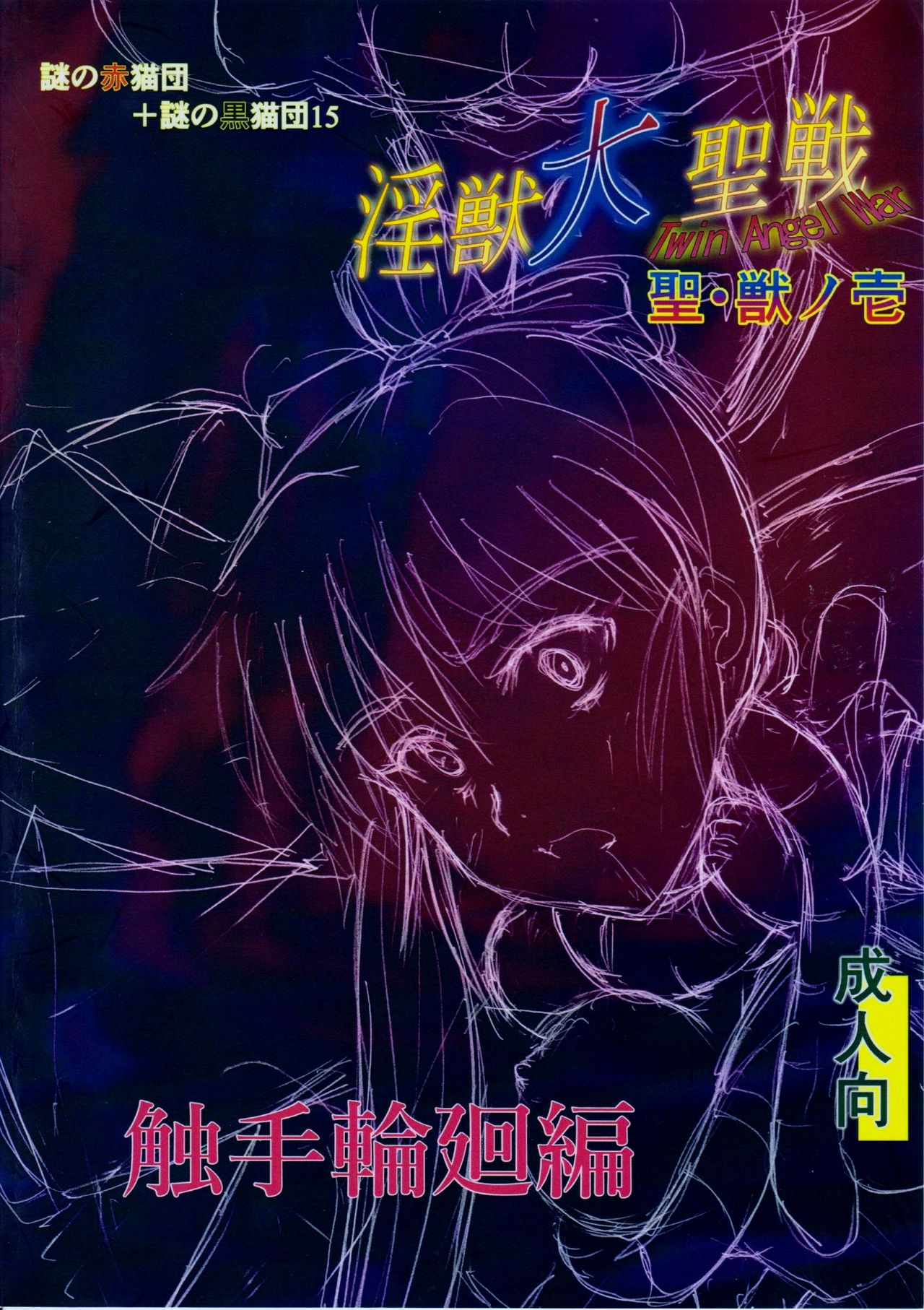 (COMIC1☆11) [謎の赤猫団、謎の黒猫団 (黒猫遊戯)] 淫獣大聖戦 聖・獣ノ壱 触手輪廻編 (淫獣聖戦)